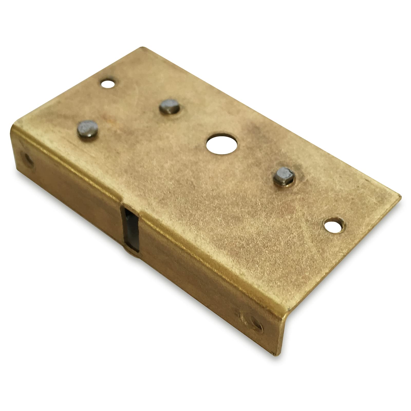 Creative Deco Serrure Dorée 40x22 mm avec Clé pour Boîte Bois
