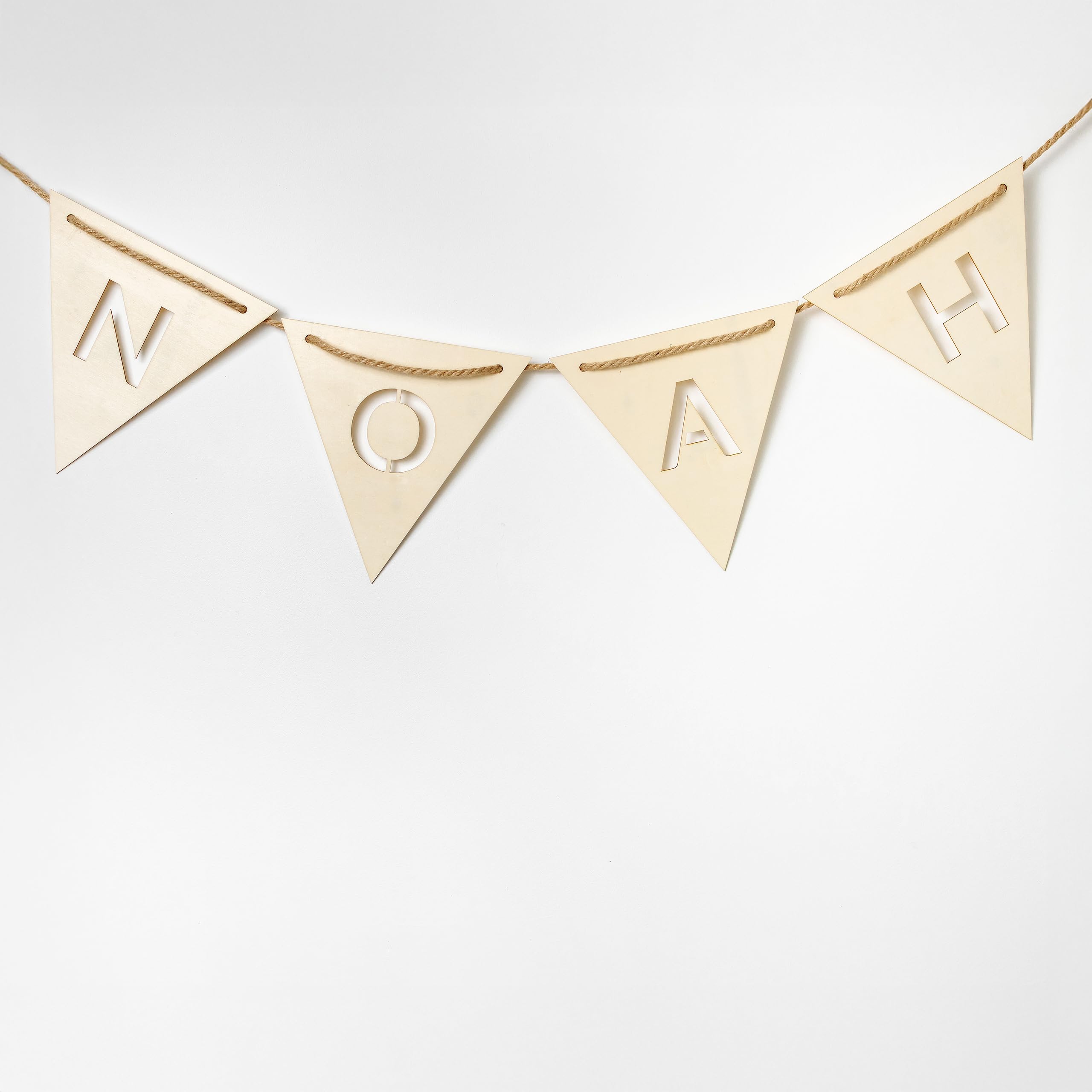 Creative Deco Fanion W lettre bois à peindre 3 mm