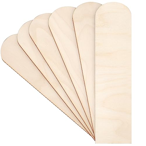 Creative Deco Wood marque-page bois 20x5 cm x10 pyrogravure