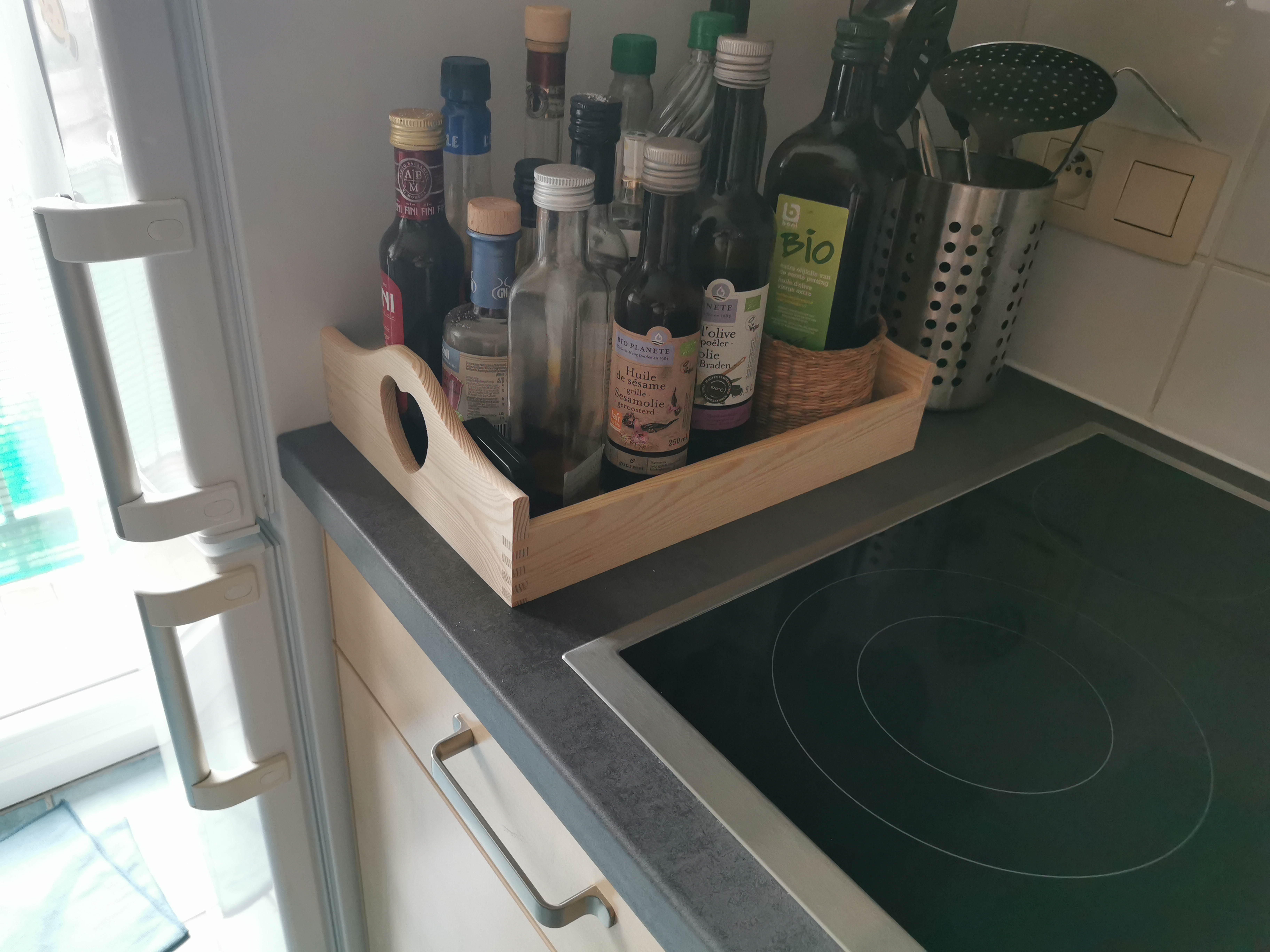 Creative Deco Plateau Bois Service 40x30 cm à Poignées