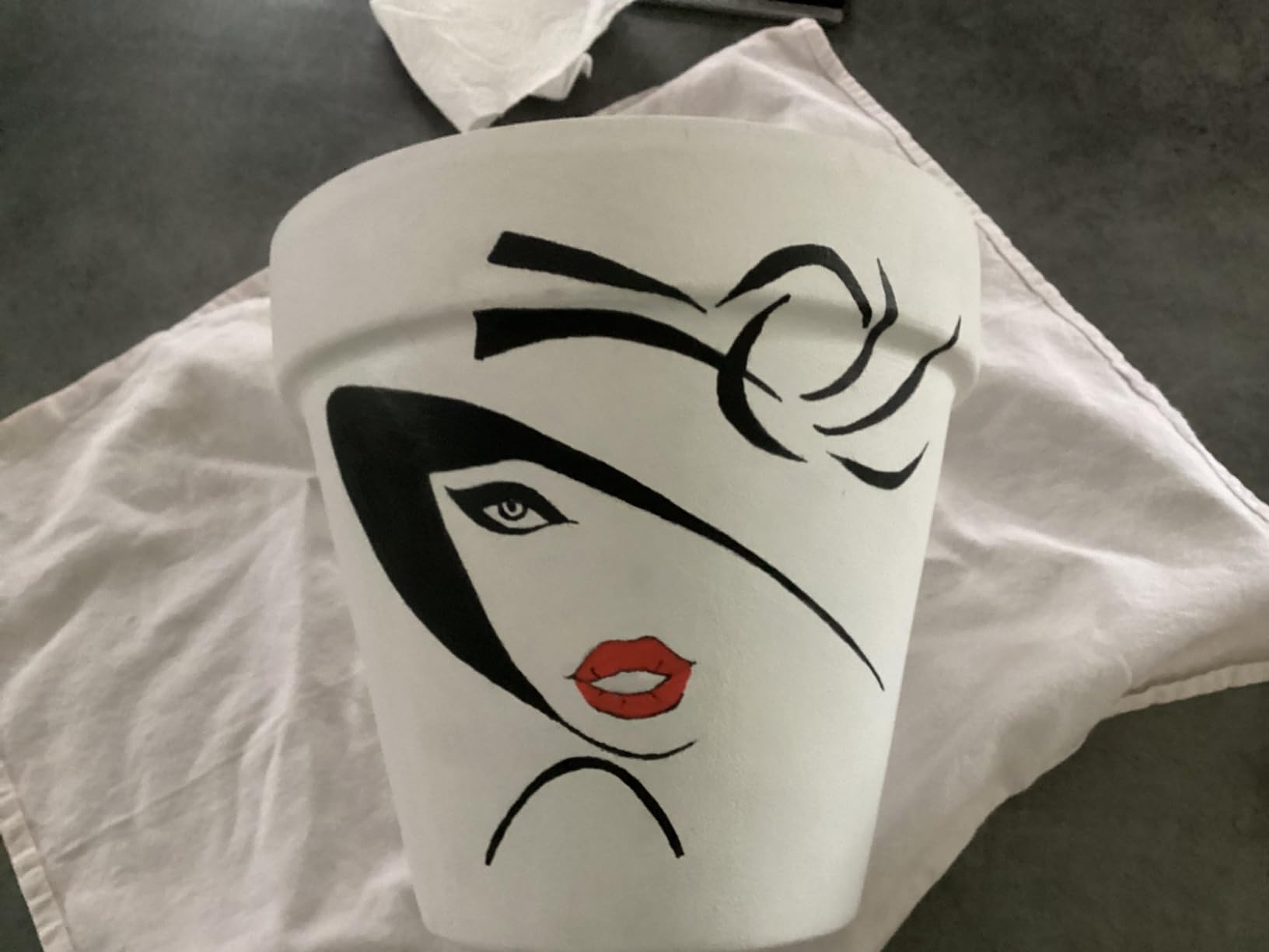 Creative Deco Peinture Craie Grise 1L Mat Meuble à l'Eau