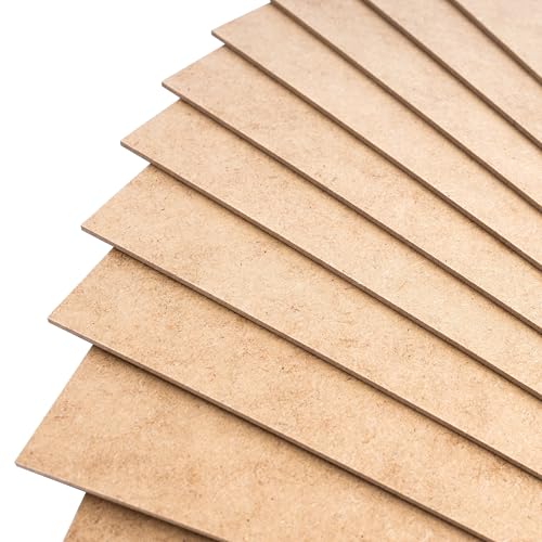 Creative Deco MDF panneau A3 420x300x2mm lot de 10