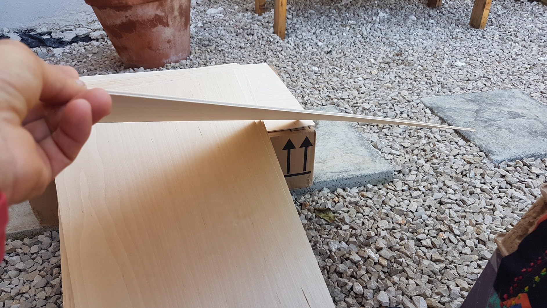 Creative Deco contreplaqué 3 mm 600x400 mm lot 10