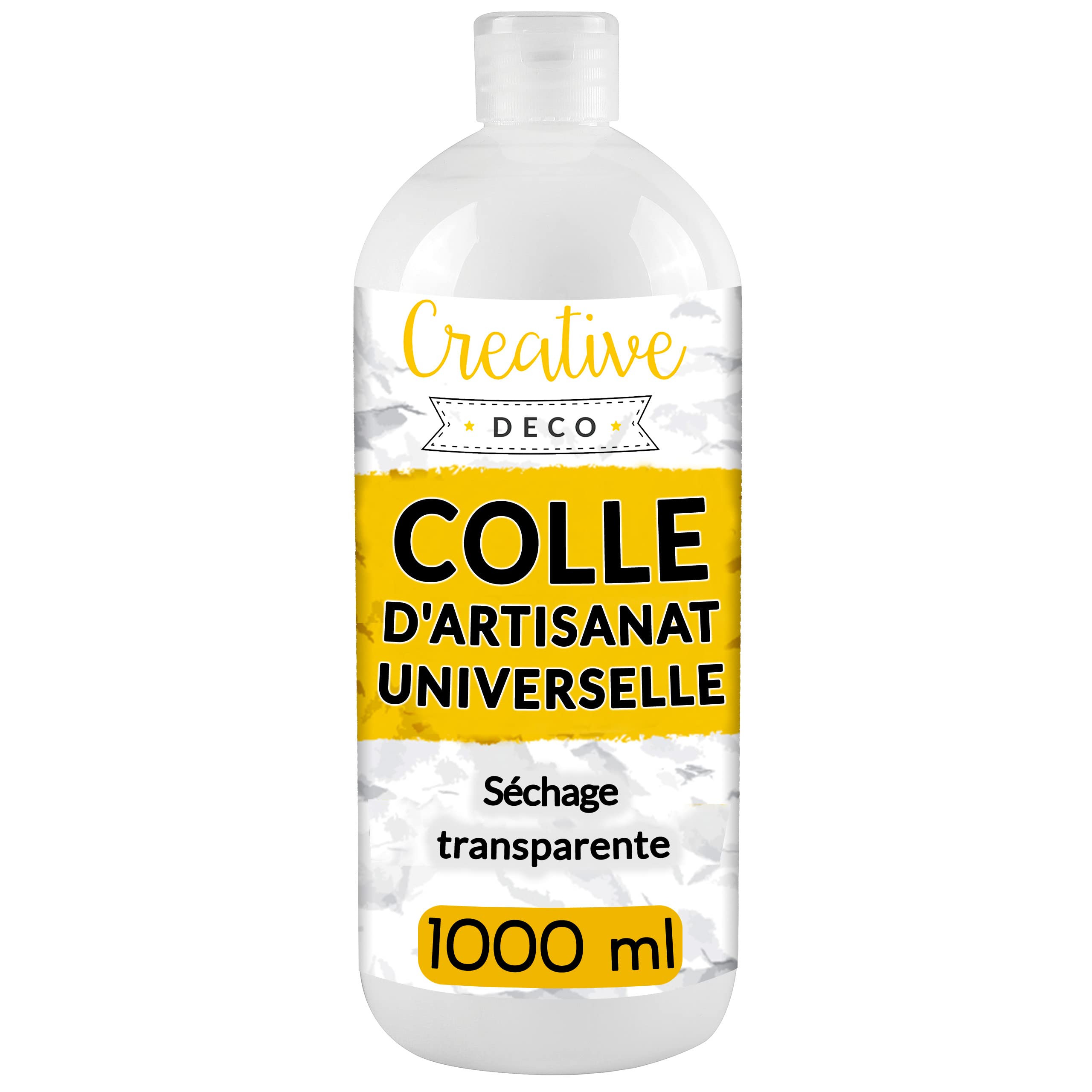 Creative Deco Glues colle blanche PVA 1 L universelle