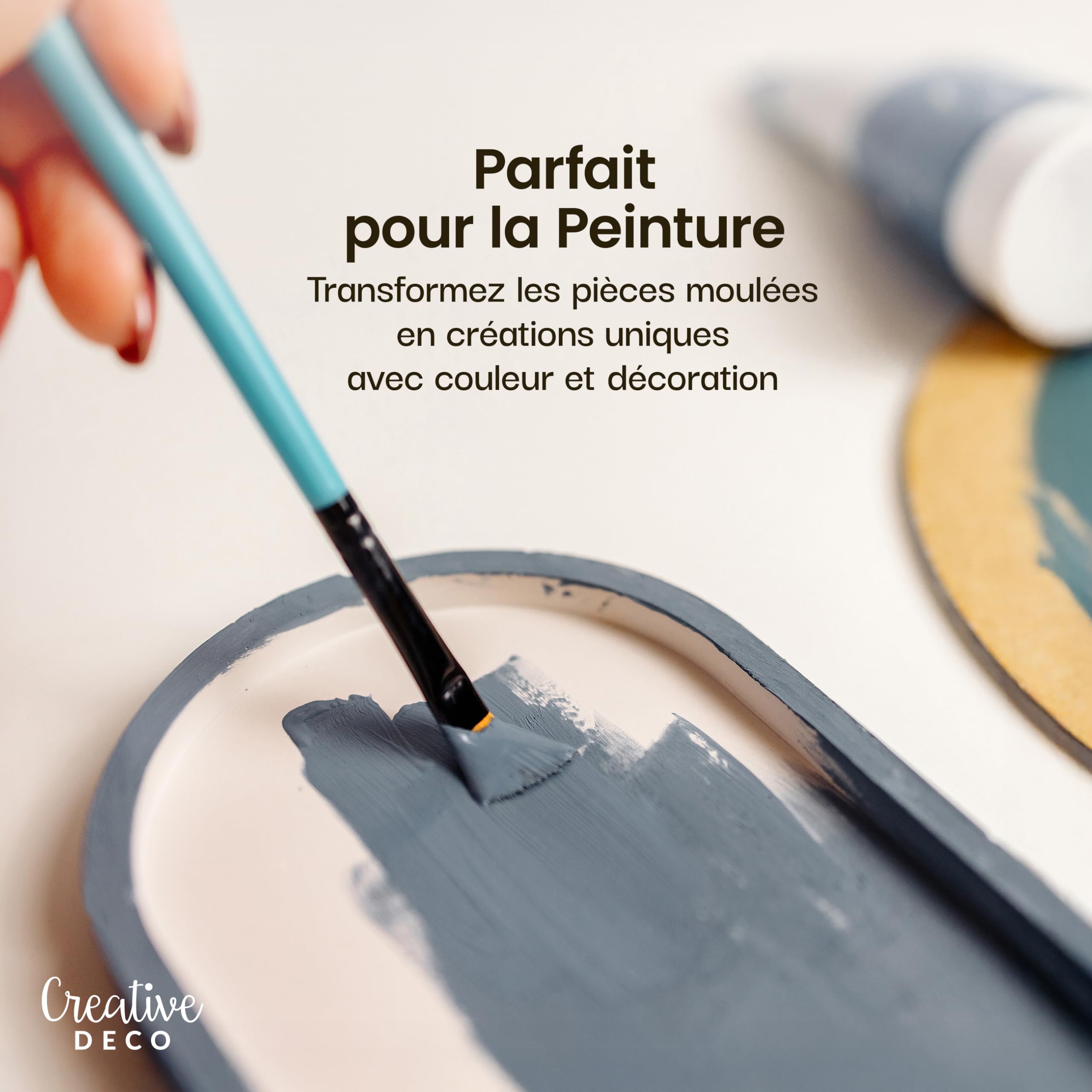 Creative Deco Modelling plâtre ivoire 5 kg moulage céramique