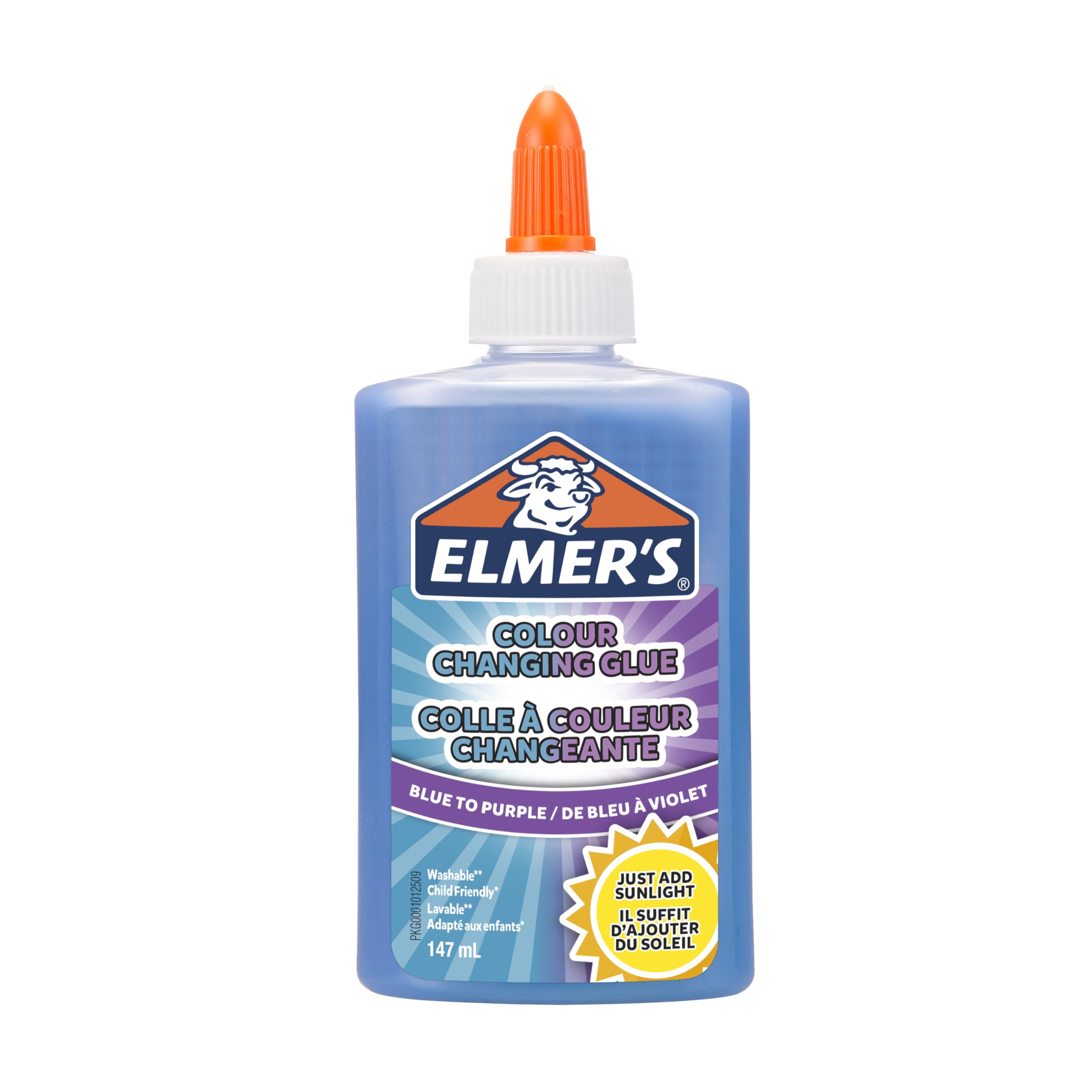Elmer's Slime Kit Couleur Changeante 4 pces soleil UV