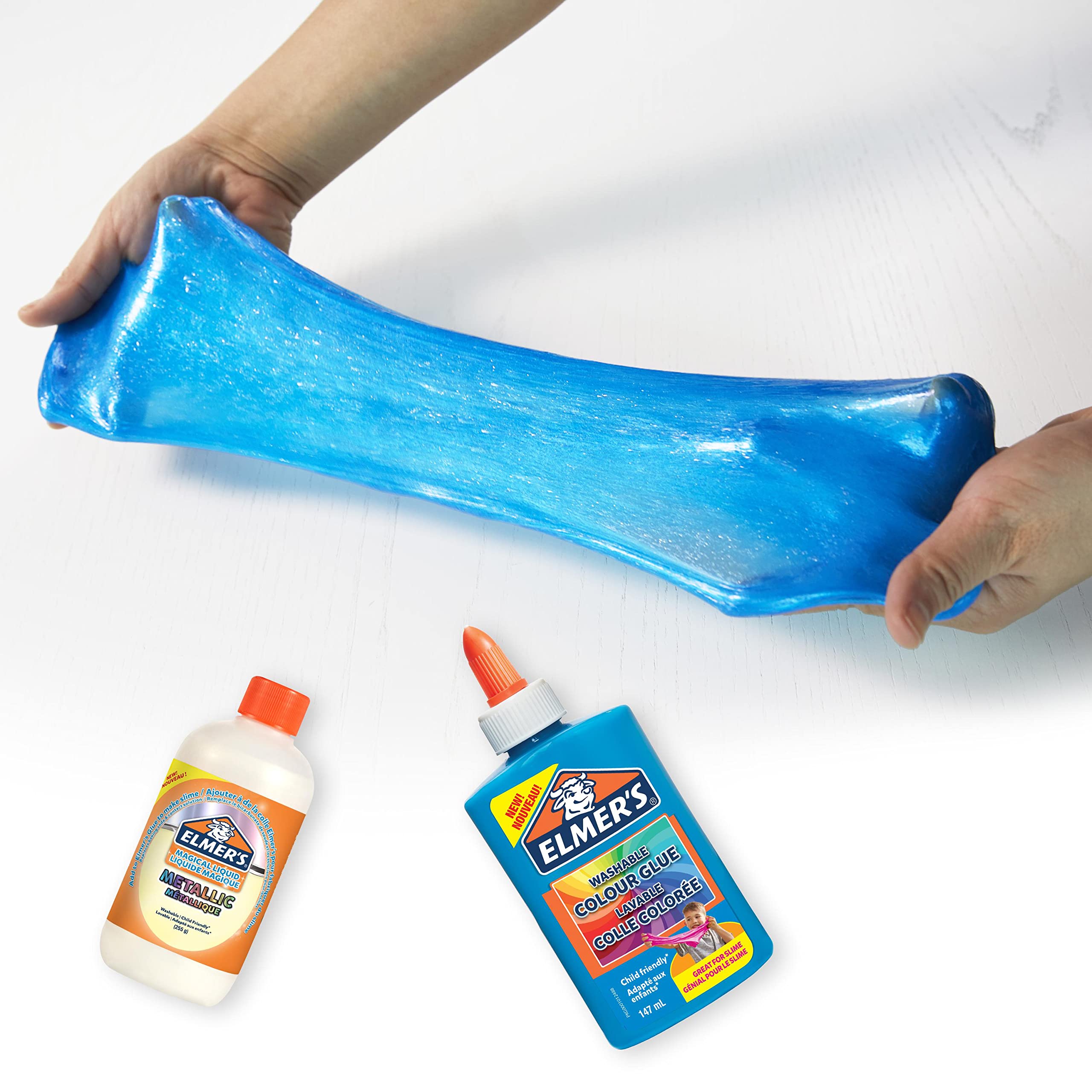 Elmer's Slime Activator liquide magique 255 g métallique
