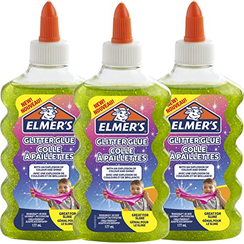 Elmer's Specialty Glue colle pailletée verte 177 ml x3