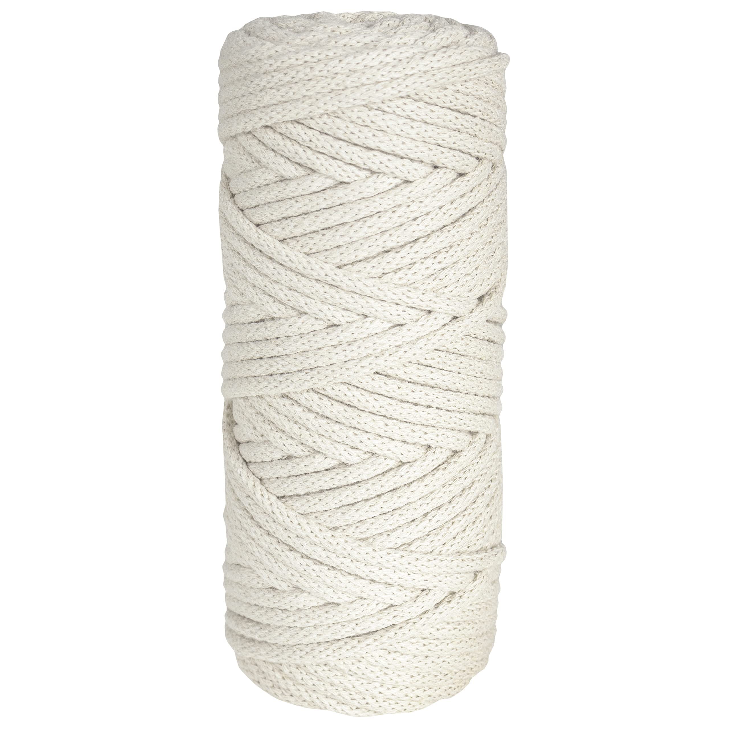 Creative Deco Strings corde macramé coton 5 mm 50 m ivoire