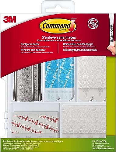 Command Languettes Accroches Tableaux assortiment sans percer