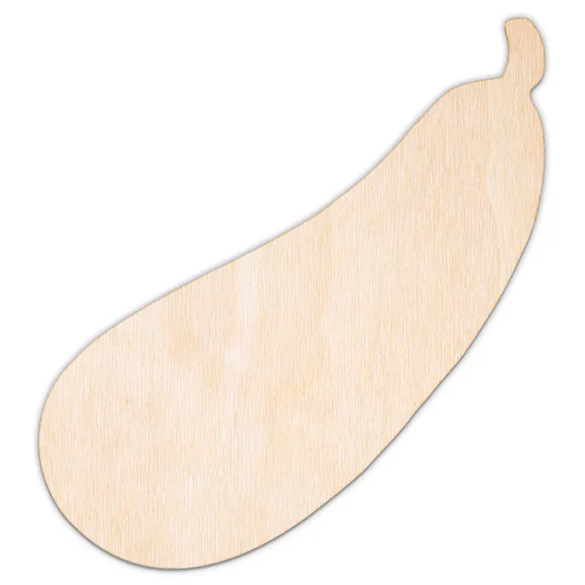 Creative Deco Légume Bois Aubergine 3 mm à Peindre