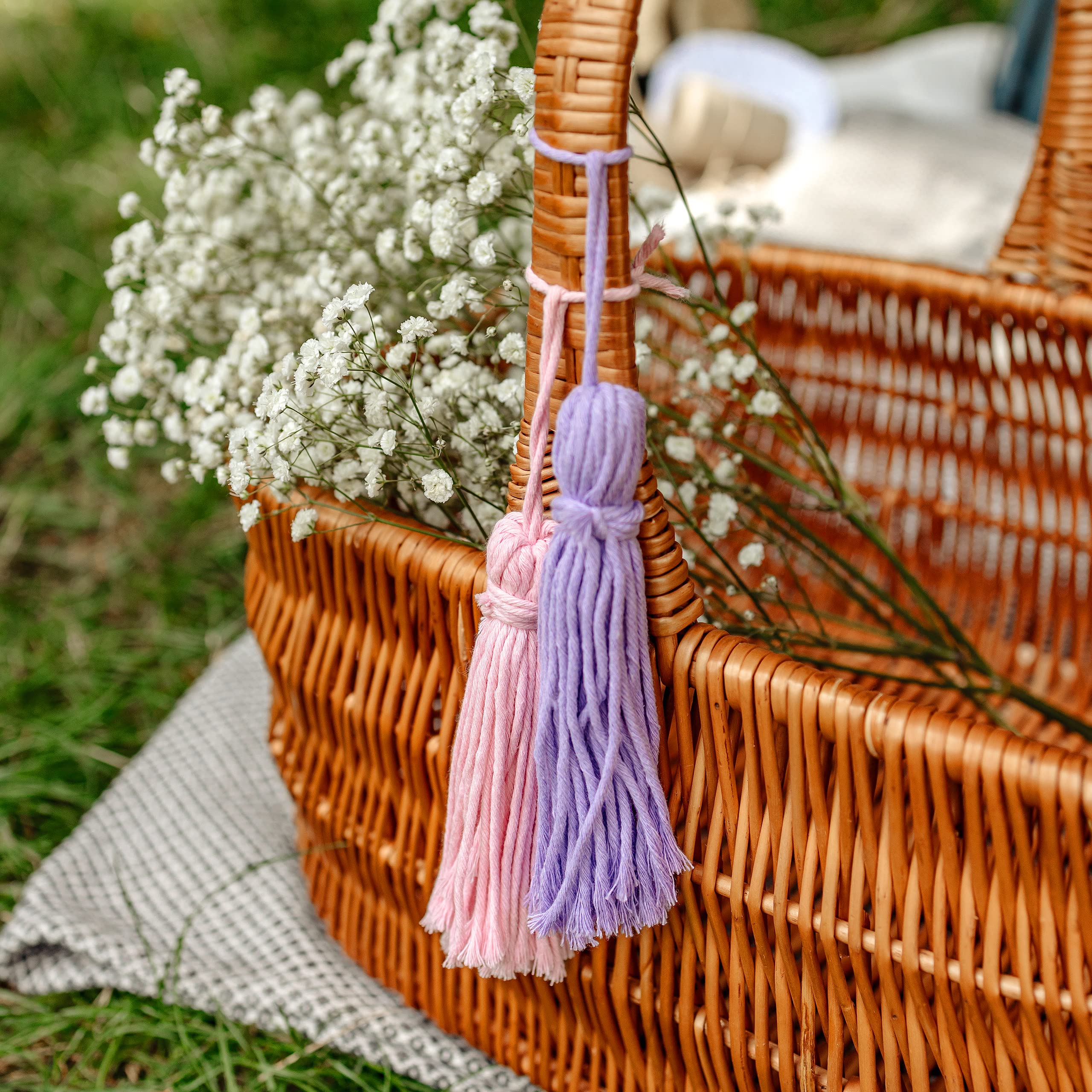 Creative Deco Strings corde macramé 3mm x 200m violet pastel