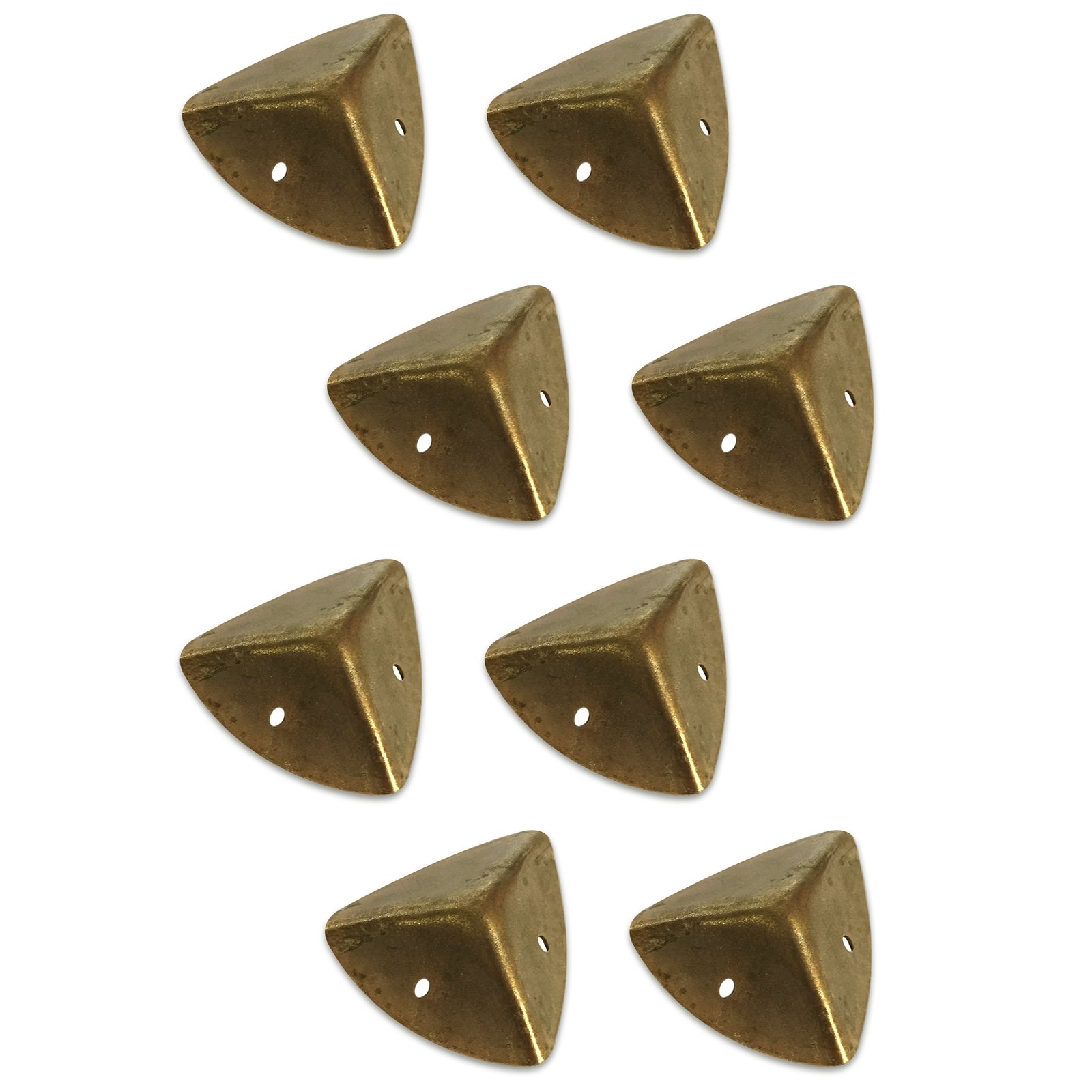 Creative Deco Wood coin protection or 16 mm x8 + clous