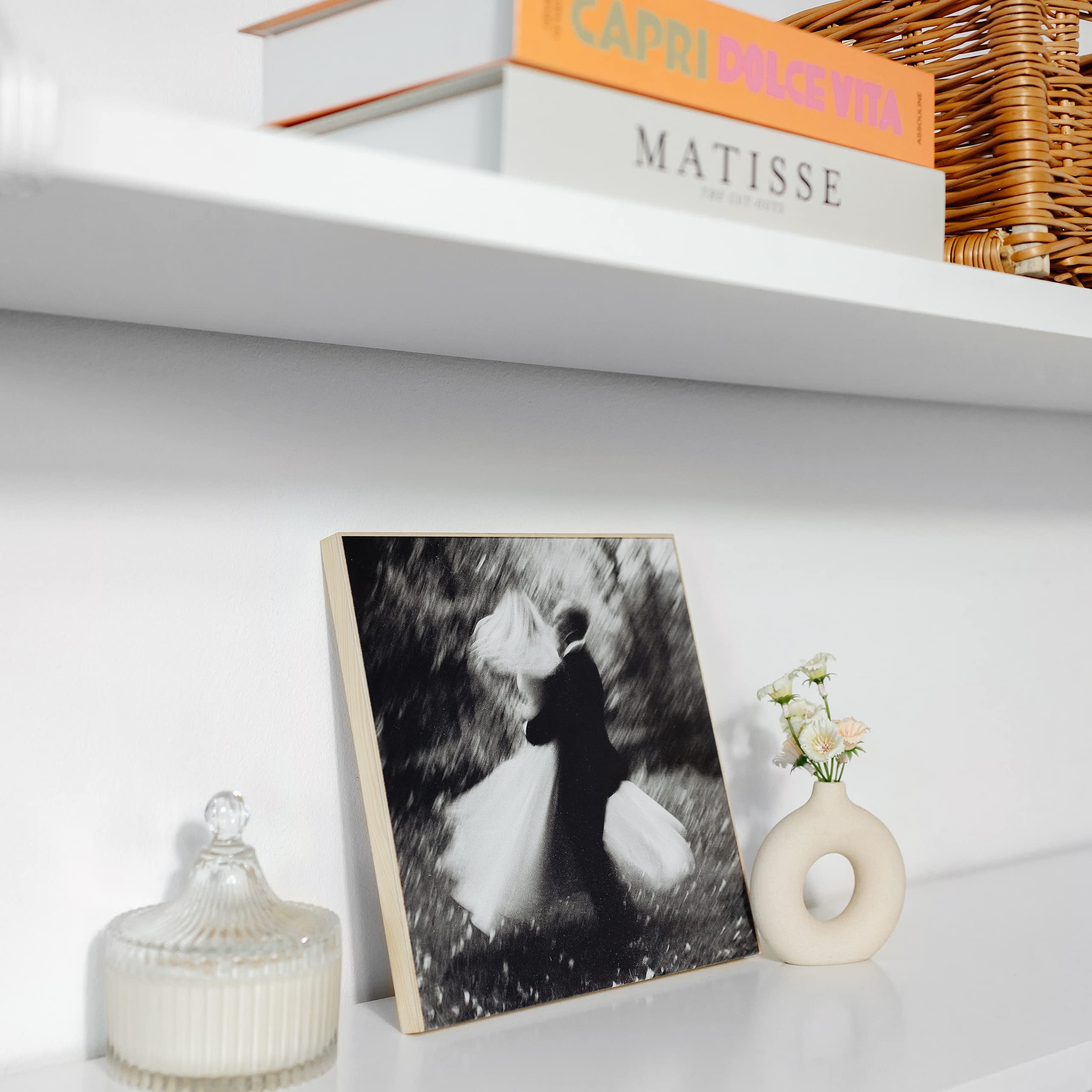 Creative Deco Plywood Toile bois 20x20 cm hêtre lisse