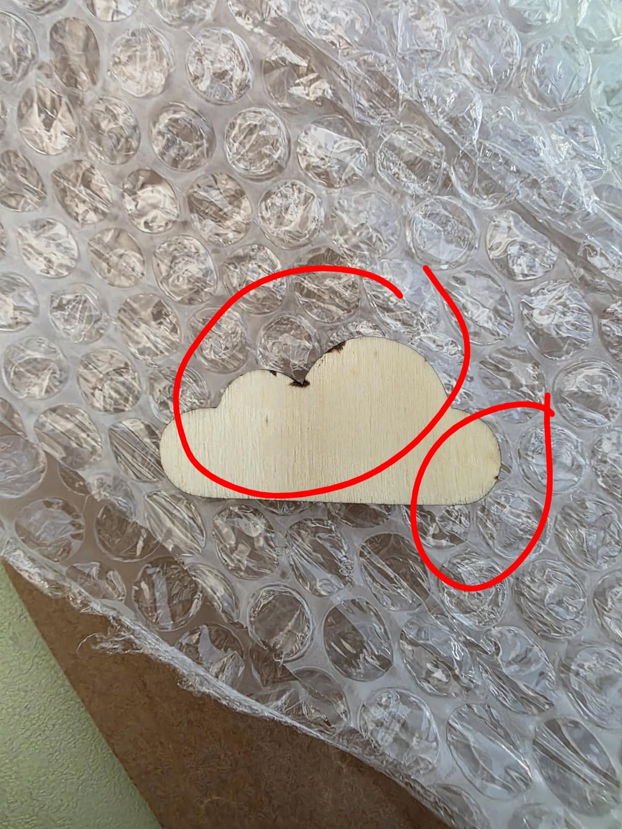 Creative Deco Igloo forme bois contreplaqué 3 mm à peindre