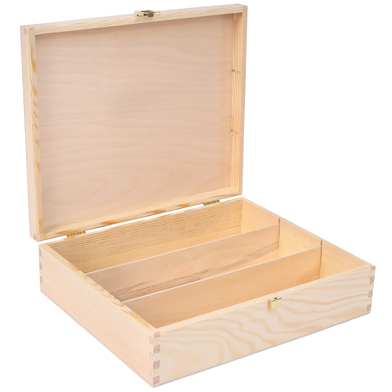 Creative Deco Boîte Vin Bois Texte Souhaité 35 cm Cadeau