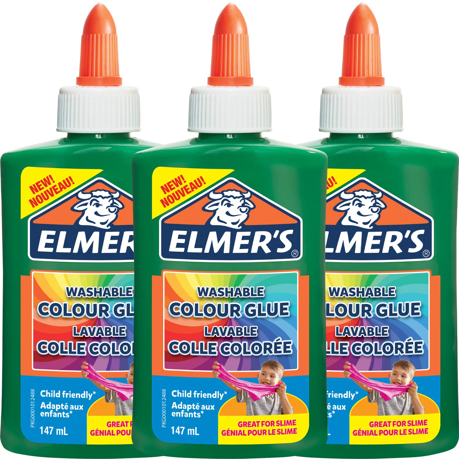 Elmer's Colle PVA rose translucide 147 ml lavable slime