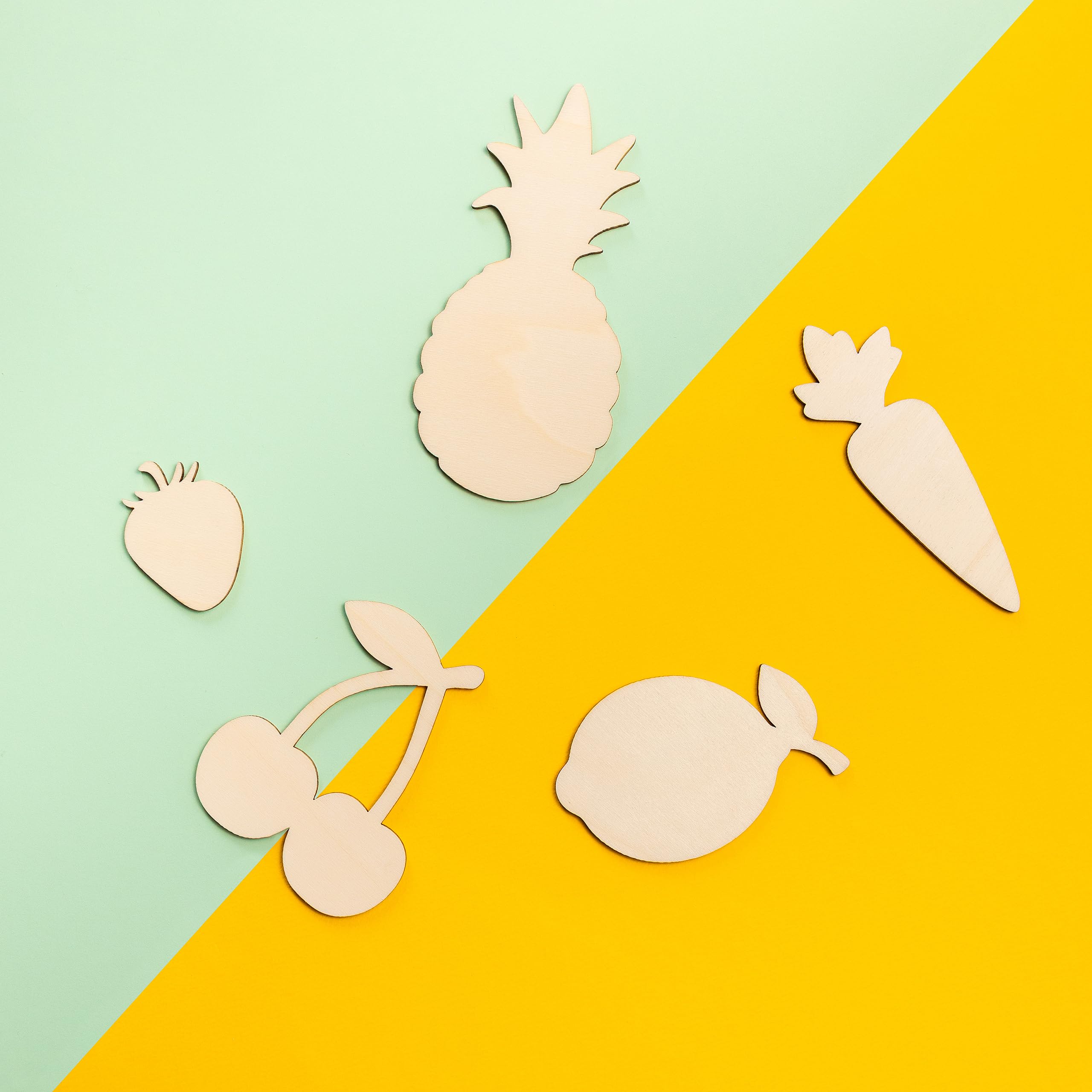 Creative Deco Fruit Bois Poire 3 mm à Peindre