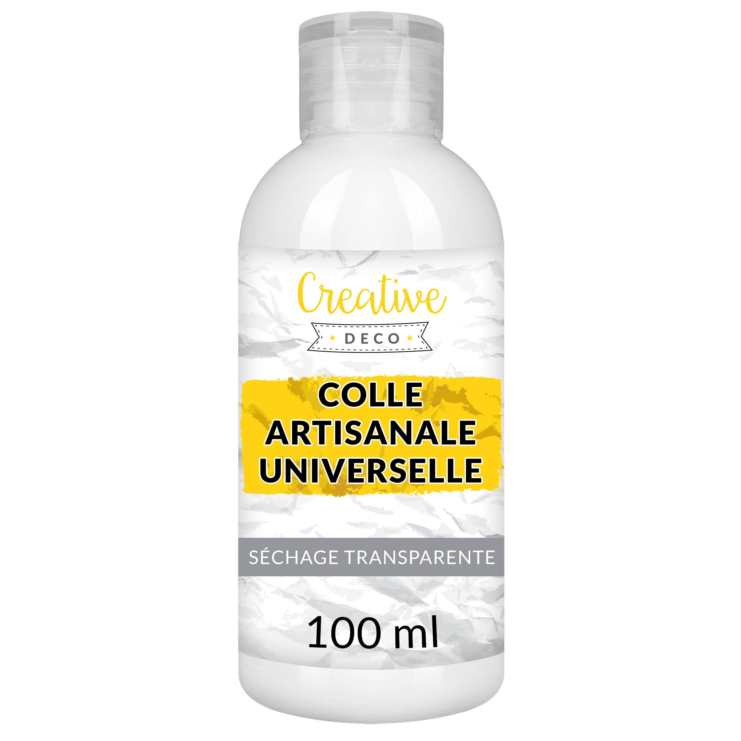 Creative Deco Colle Liquide PVA Blanche 100 ml Universelle