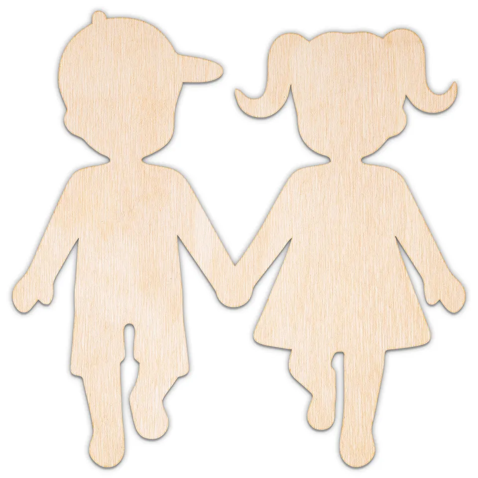 Creative Deco Forme Bois Enfants Contreplaqué 3 mm