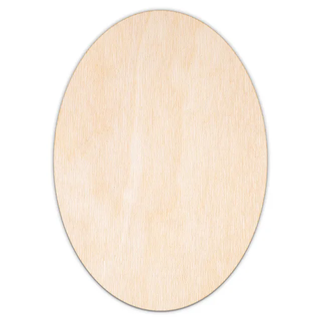 Creative Deco Forme Ovale Bois Contreplaqué 3mm