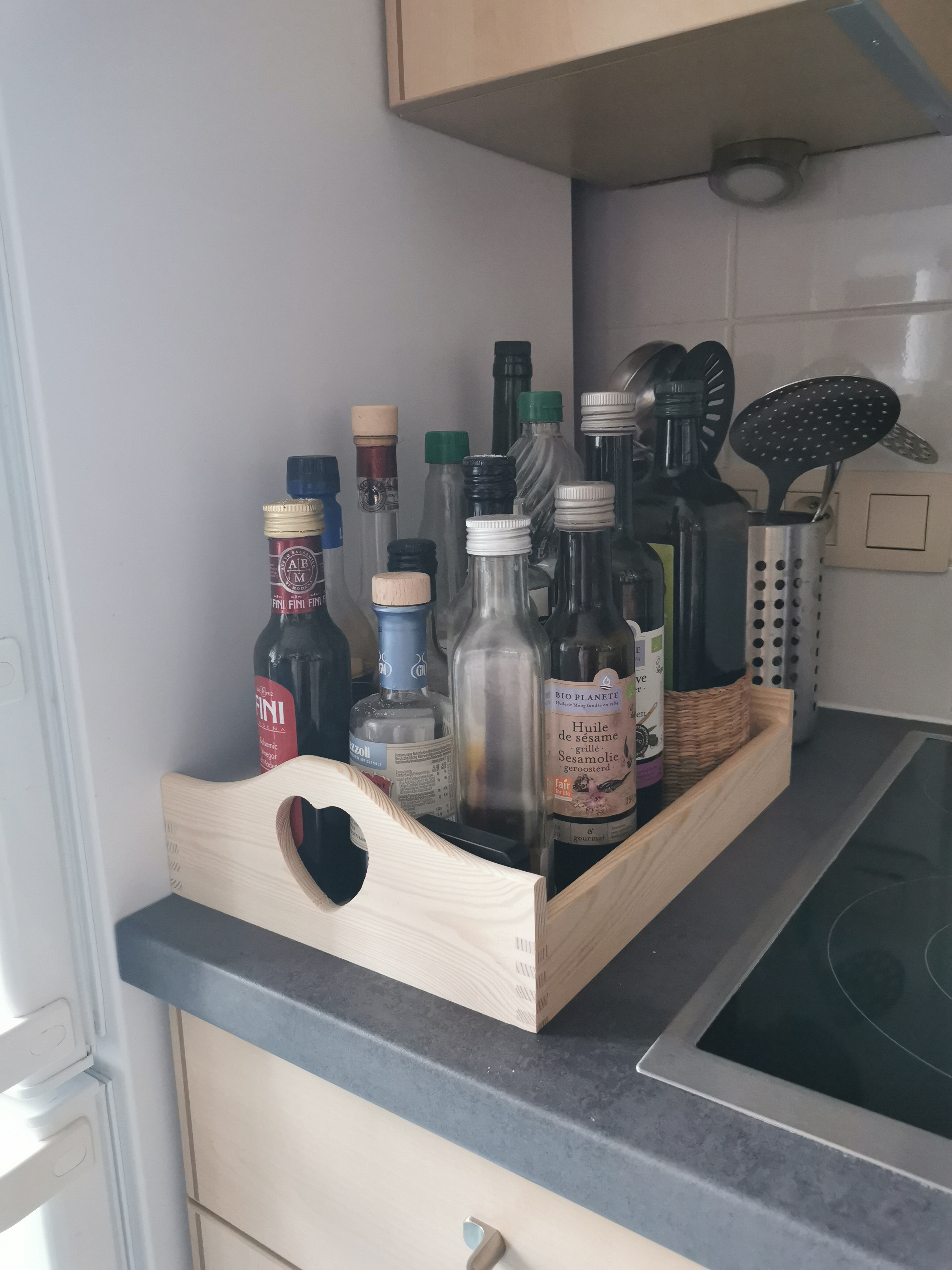 Creative Deco Plateau Bois Service 40x30 cm à Poignées