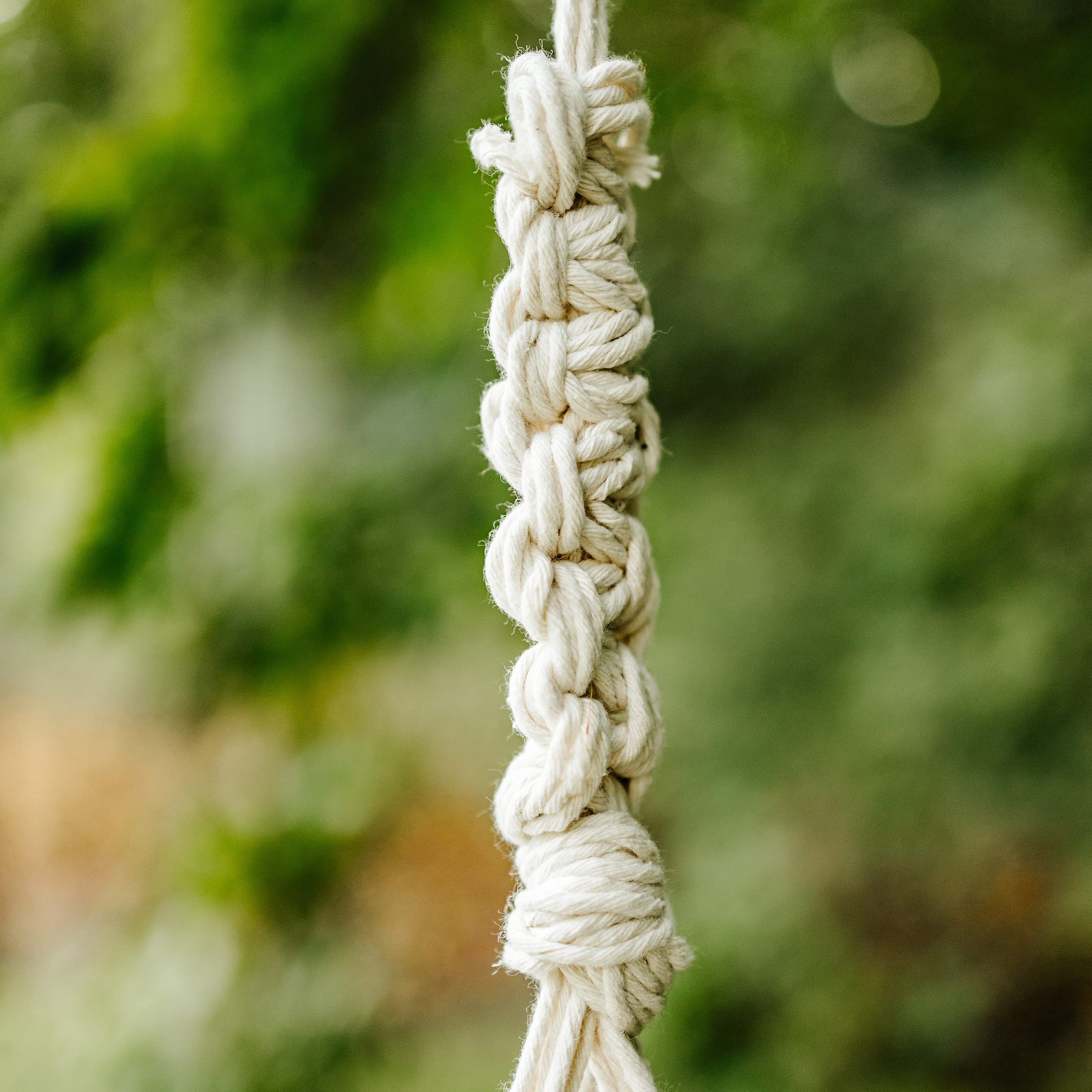 Creative Deco Corde macramé coton beige 3 mm x 300 m ficelle