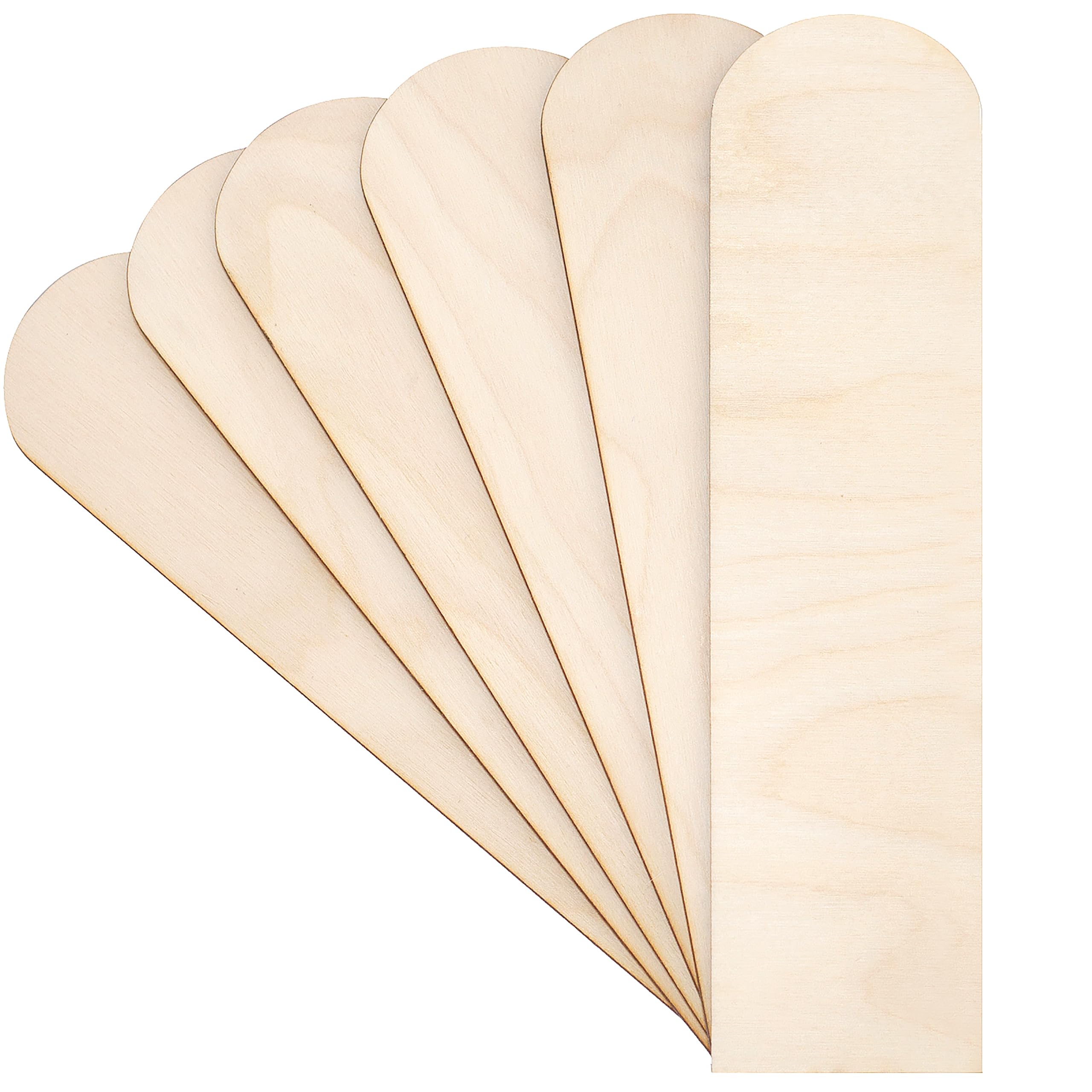 Creative Deco Wood marque-page bois 20x5 cm x10 pyrogravure