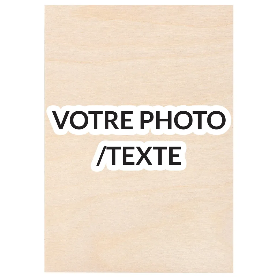 Creative Deco Contreplaqué 3mm A5 148x210 Personnalisé