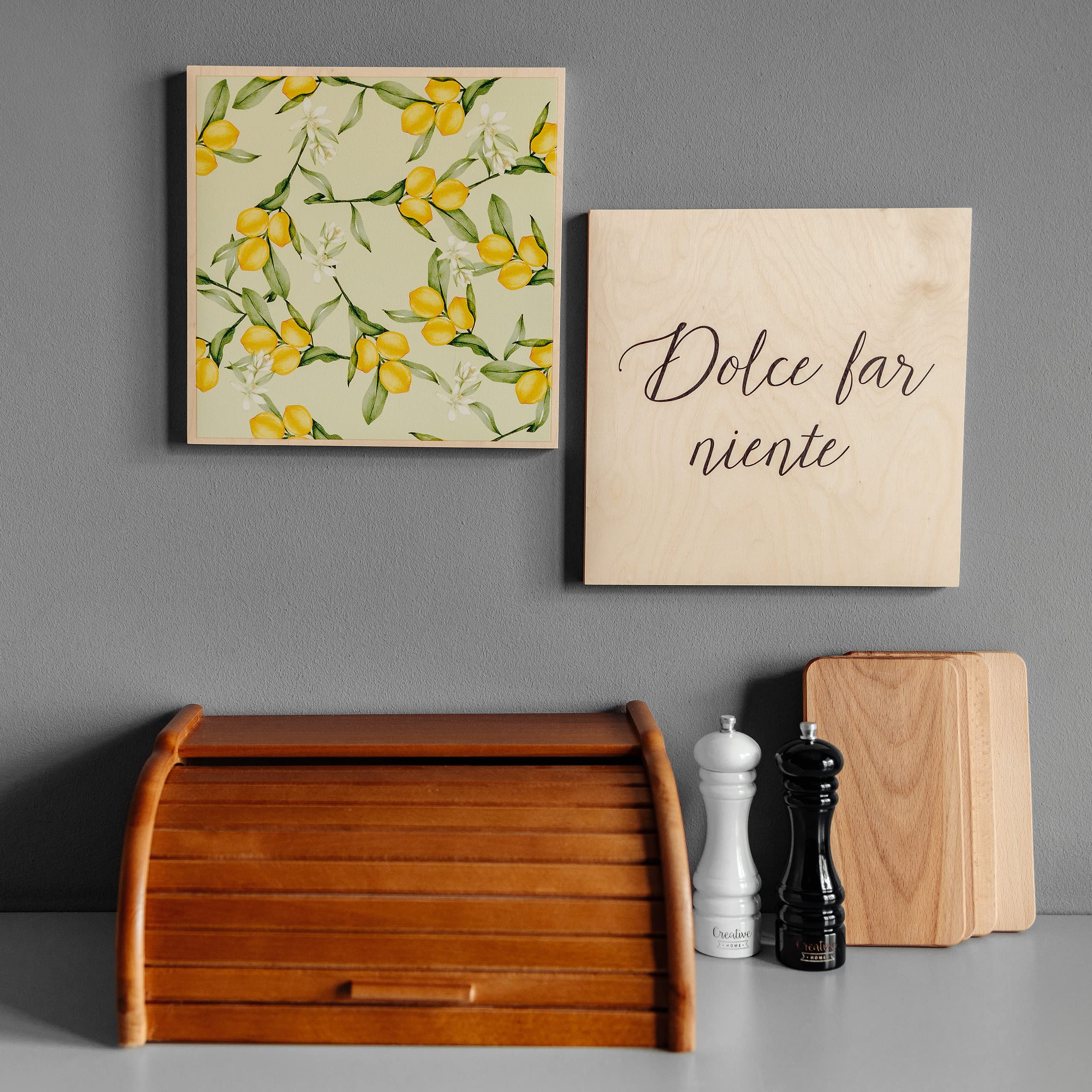 Creative Deco Plywood Toile bois 20x20 cm hêtre lisse