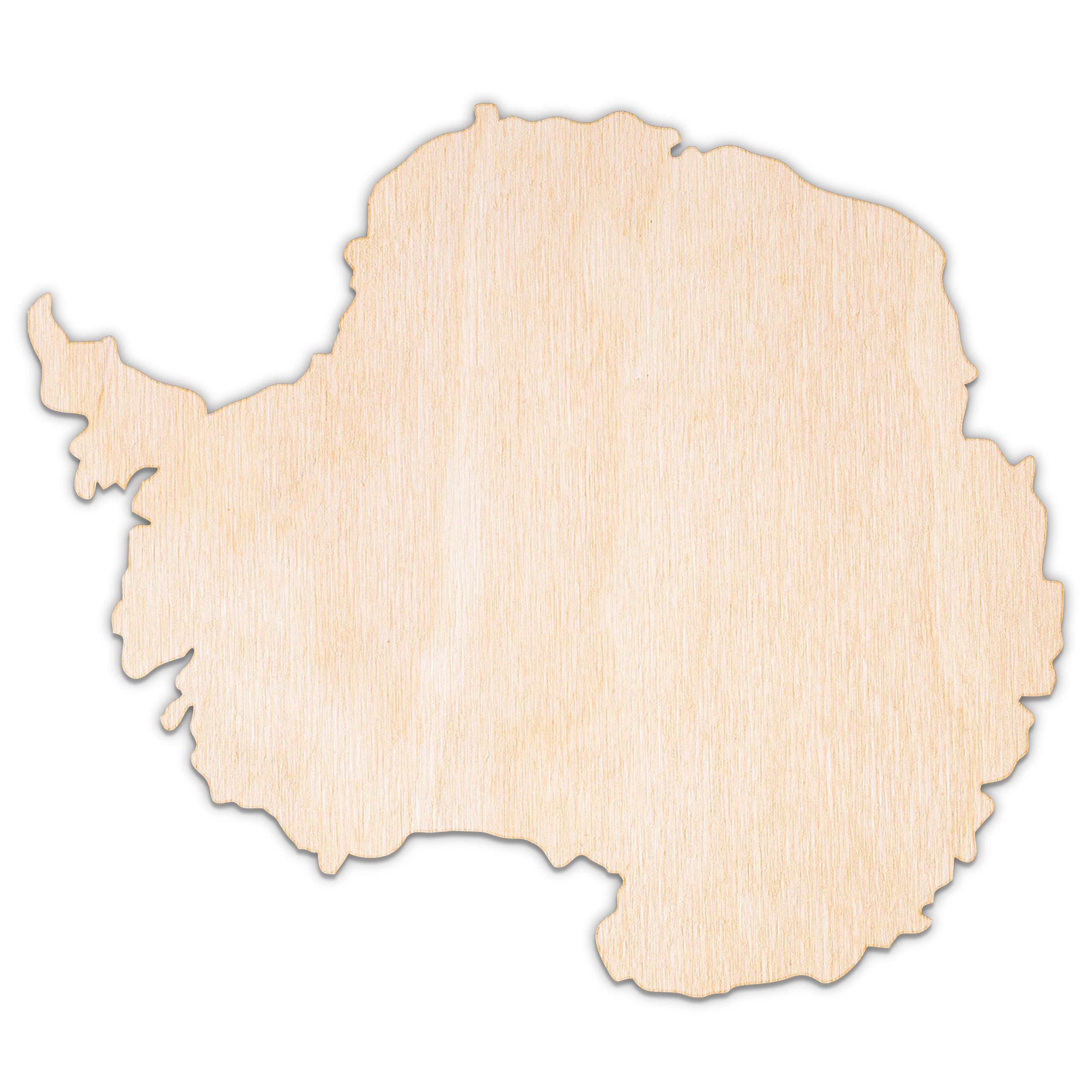 Creative Deco Forme Antarctique Contreplaqué 3 mm à Peindre