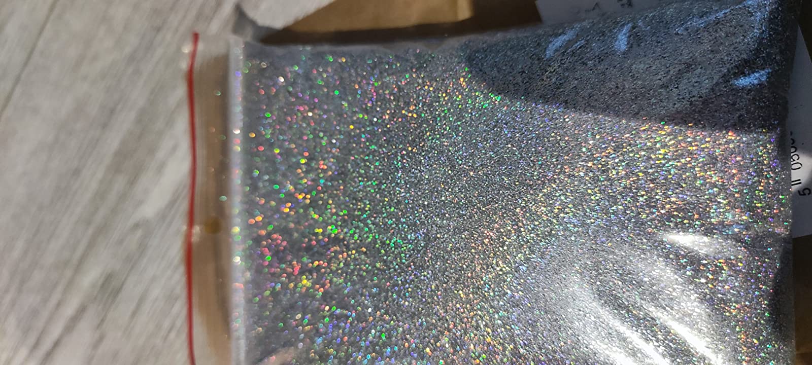 Creative Deco Scrapbooking paillettes argent 200 g