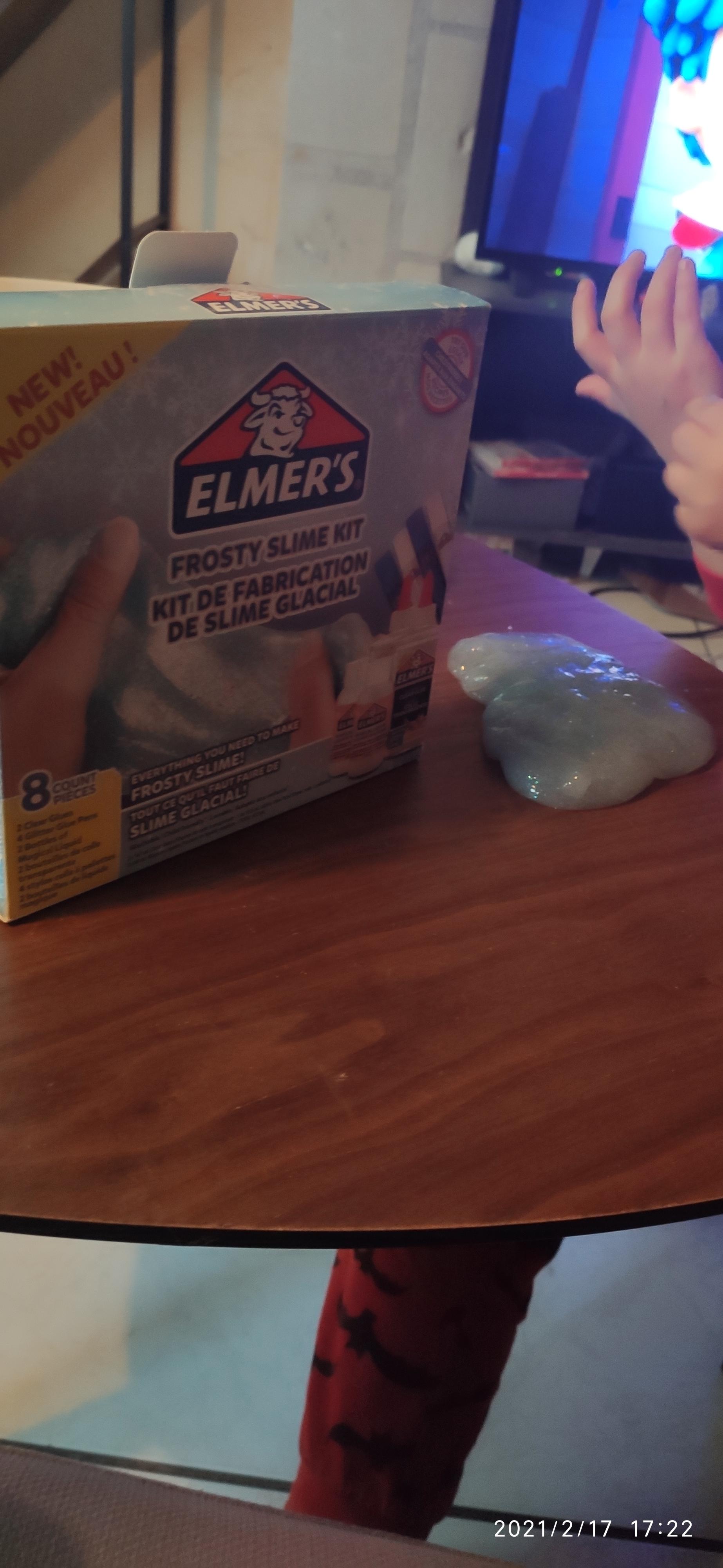 Elmer's Slime Kit Couleur Changeante 4 pces soleil UV