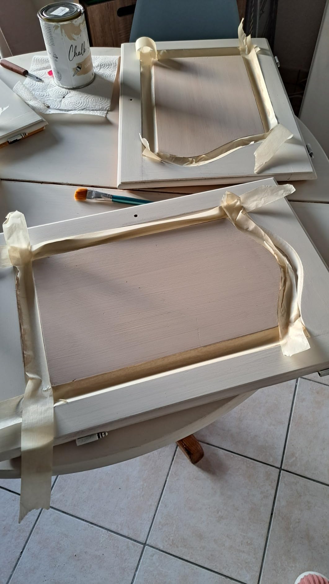Creative Deco Peinture Craie Grise 1L Mat Meuble à l'Eau