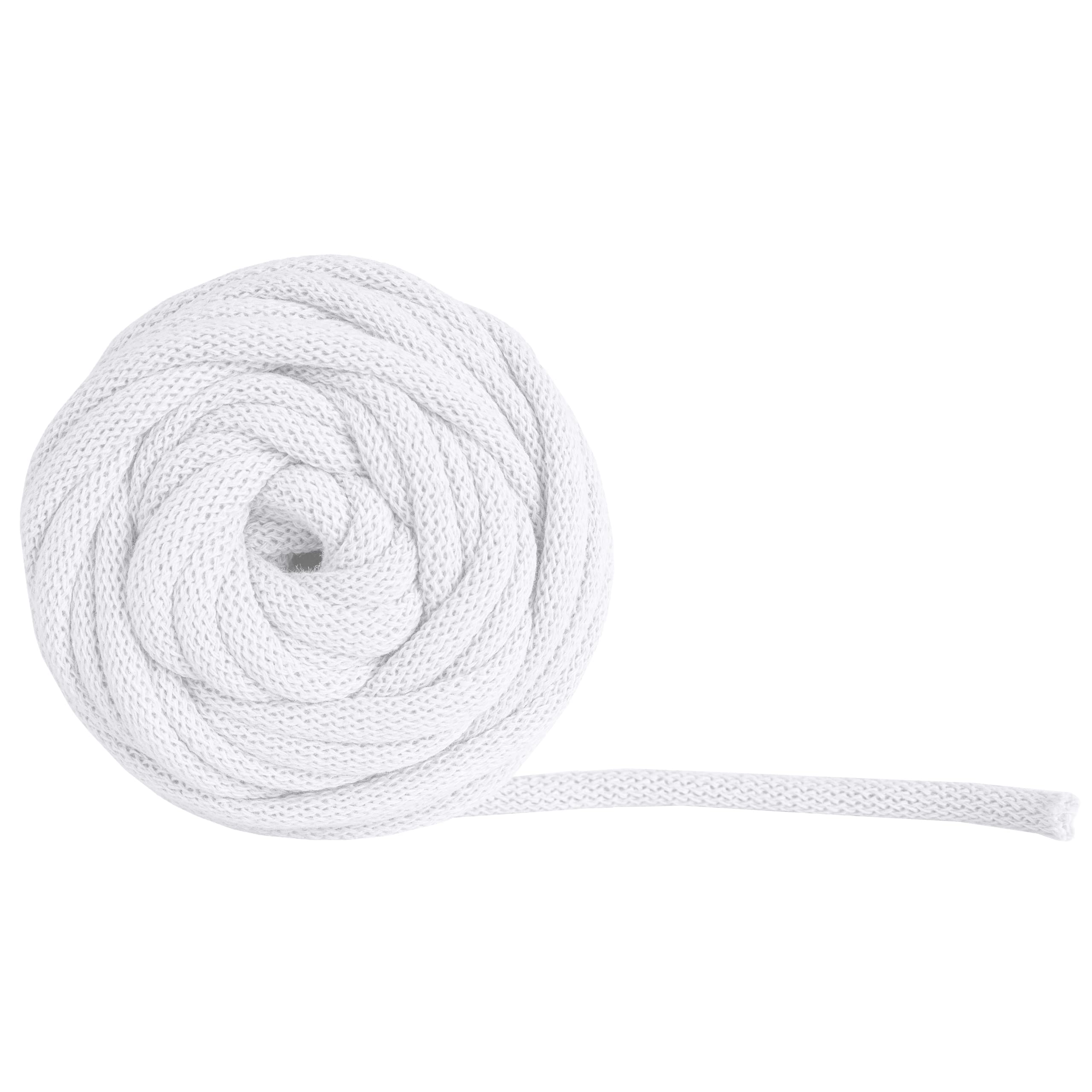 Creative Deco Corde Macramé Coton Blanche 9mm 50m