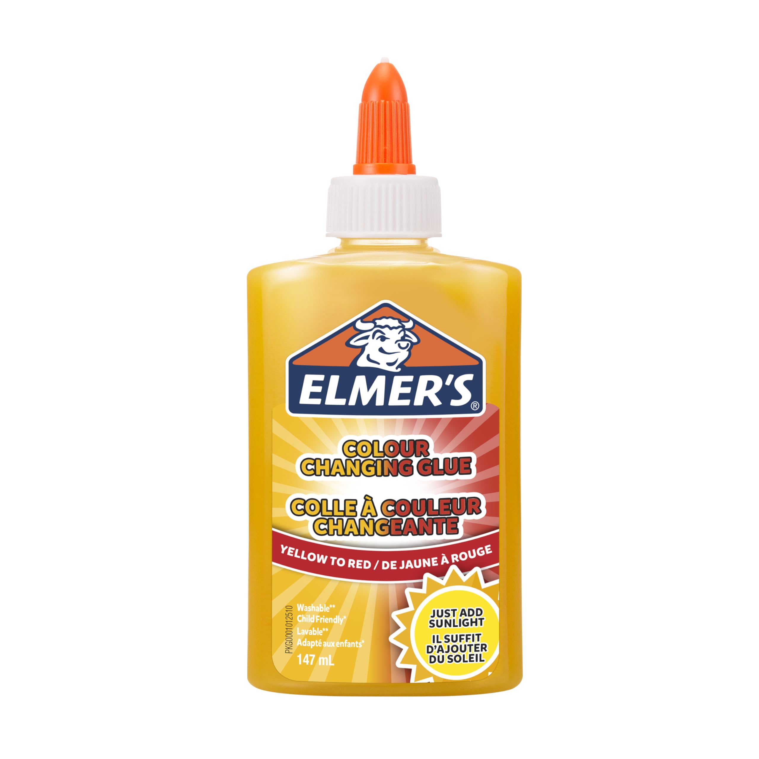 Elmer's Slime Kit Couleur Changeante 4 pces soleil UV