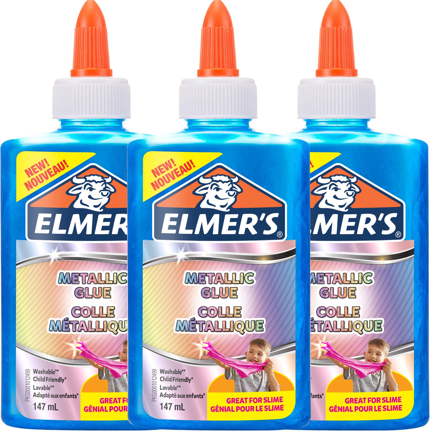 Elmer's Specialty Glue rose 147 ml x3 changement couleur