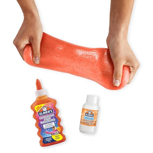 Elmer's Specialty Glue colle pailletée orange 177 ml slime