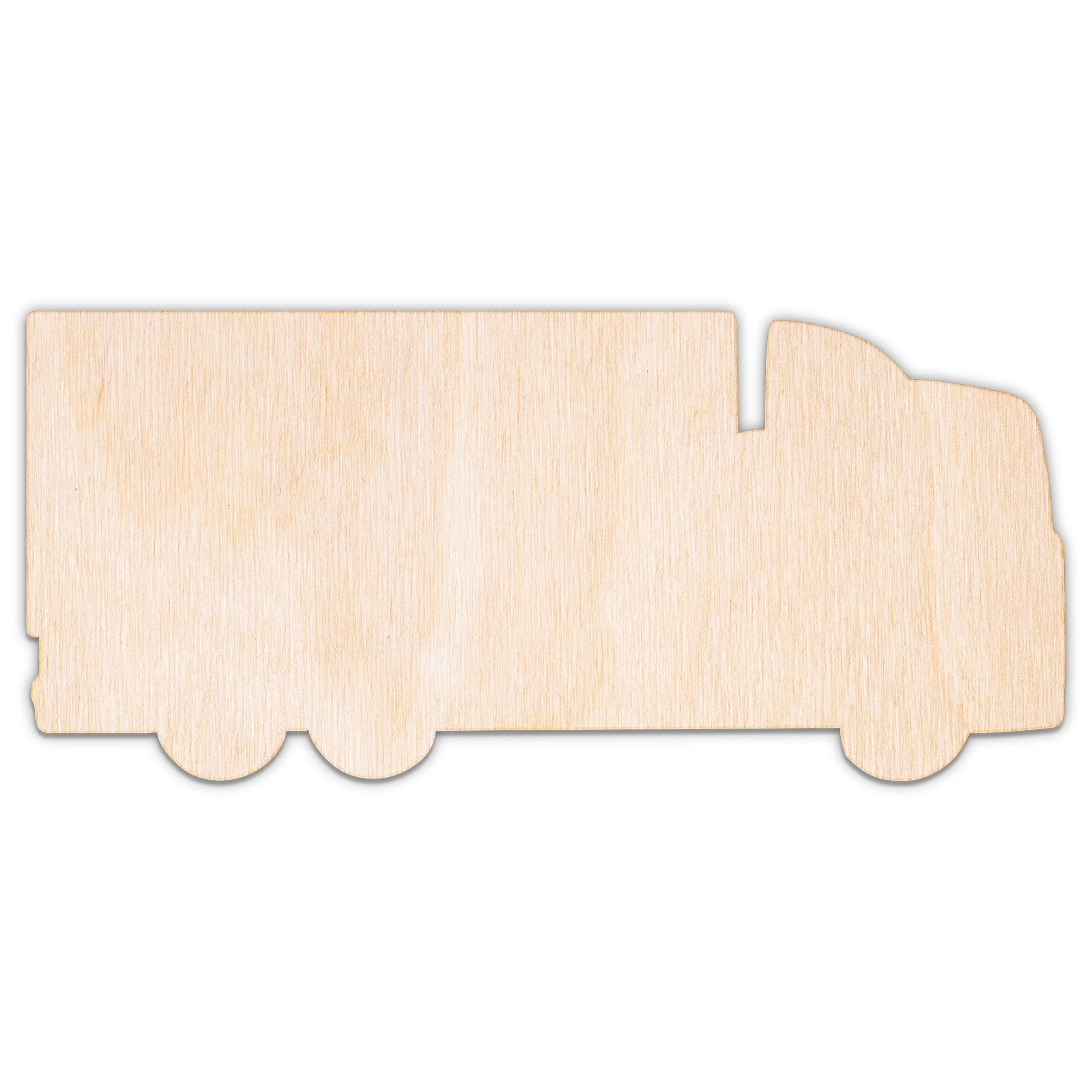 Creative Deco Véhicule Bois Camion 3 mm à Peindre