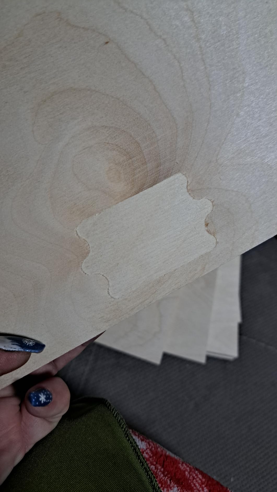 Creative Deco Contreplaqué A4 3 mm planche bois lot 10