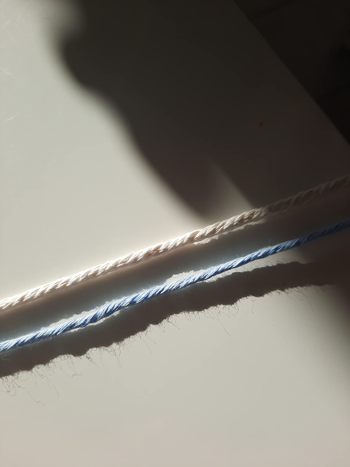 Creative Deco Strings corde macramé 3mm x 200m bleu pastel
