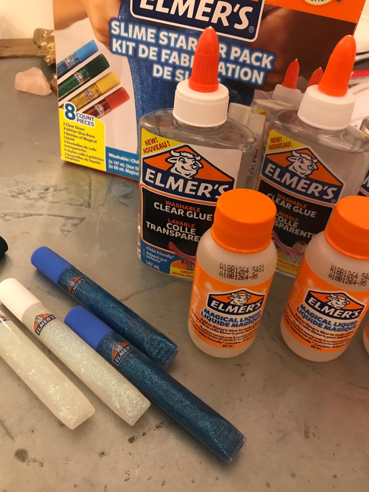 Elmer's Slime Kit Couleur Changeante 4 pces soleil UV