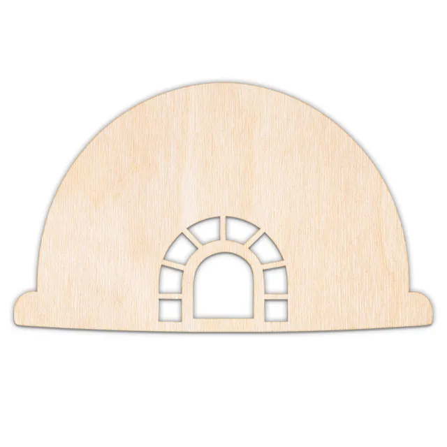 Creative Deco Igloo forme bois contreplaqué 3 mm à peindre