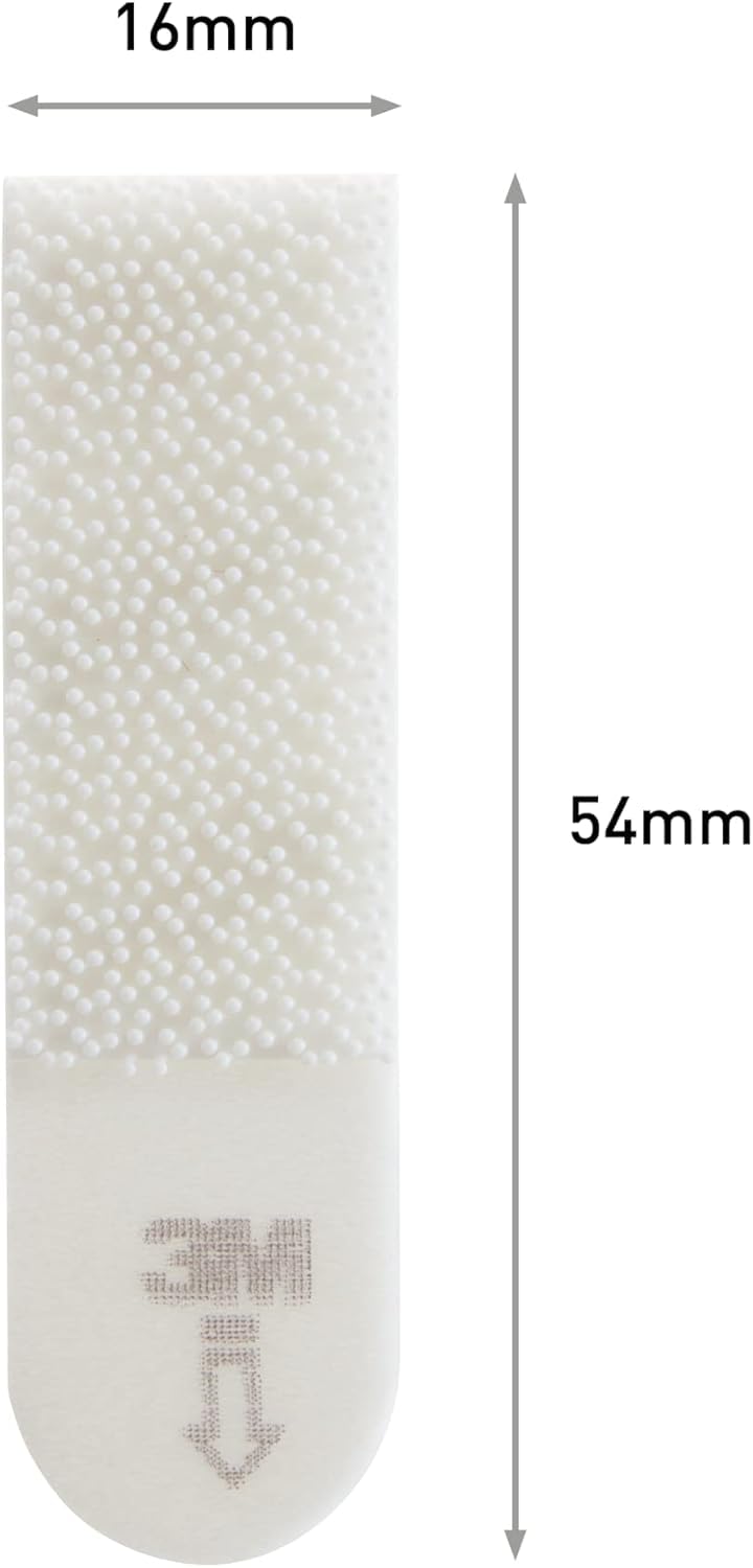 Command Languettes Tableaux Petit Blanc 8x2 Sans Perçage
