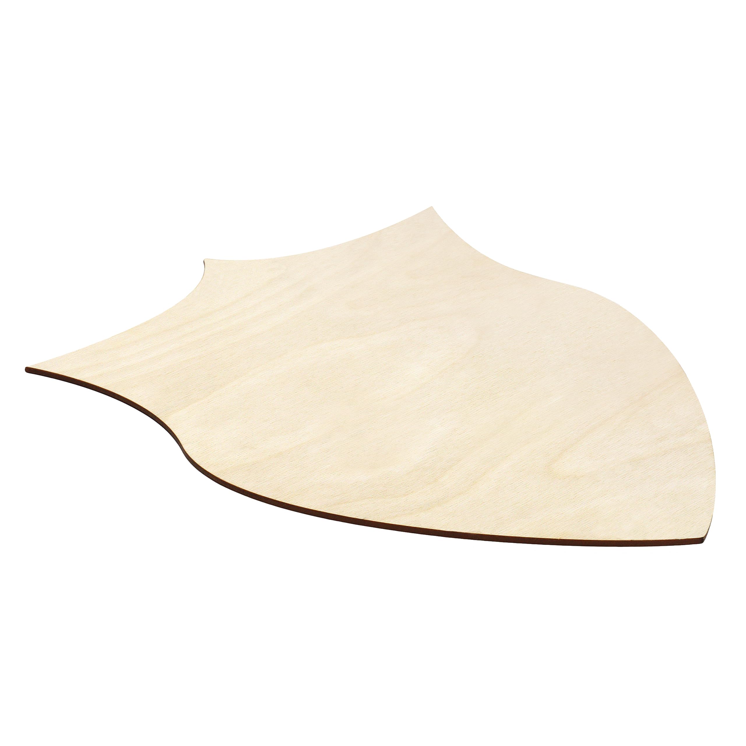 Creative Deco Écusson bouclier bois 30x24 cm lot 2 à peindre