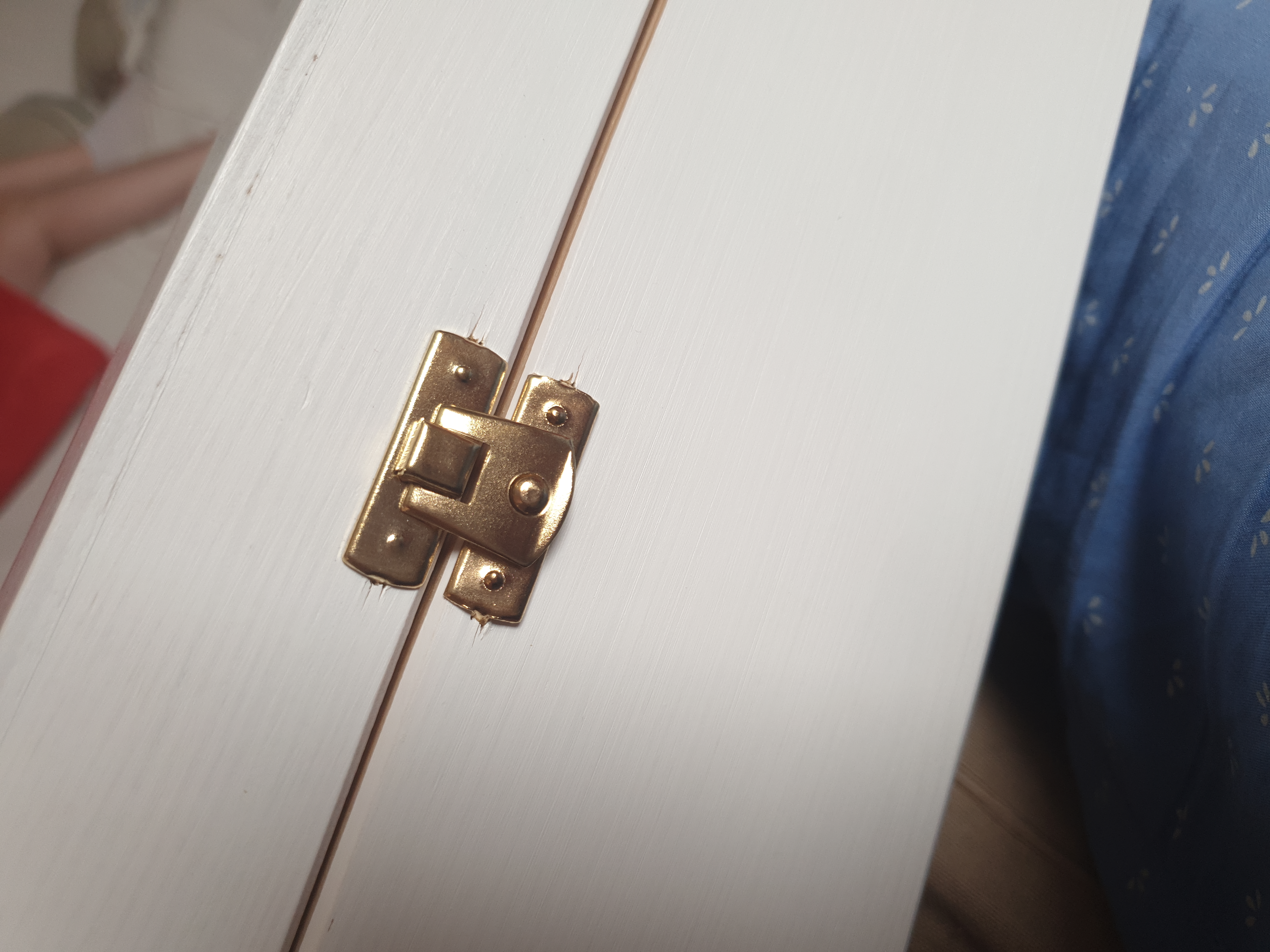 Creative Deco Coffre bois blanc 34,5 cm couvercle bombé à décorer