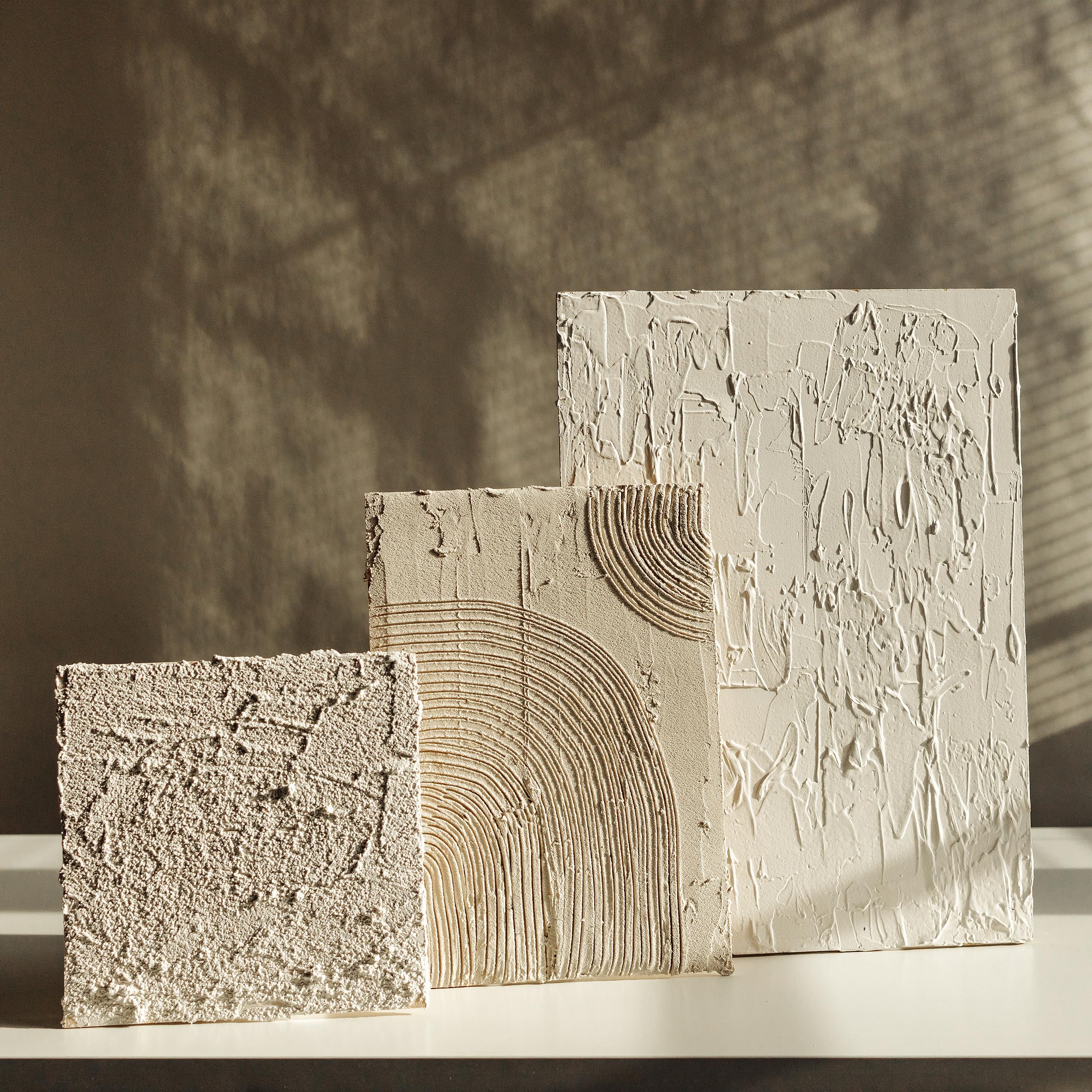Creative Deco Pâte de Structure Grain Fin Blanche 2kg