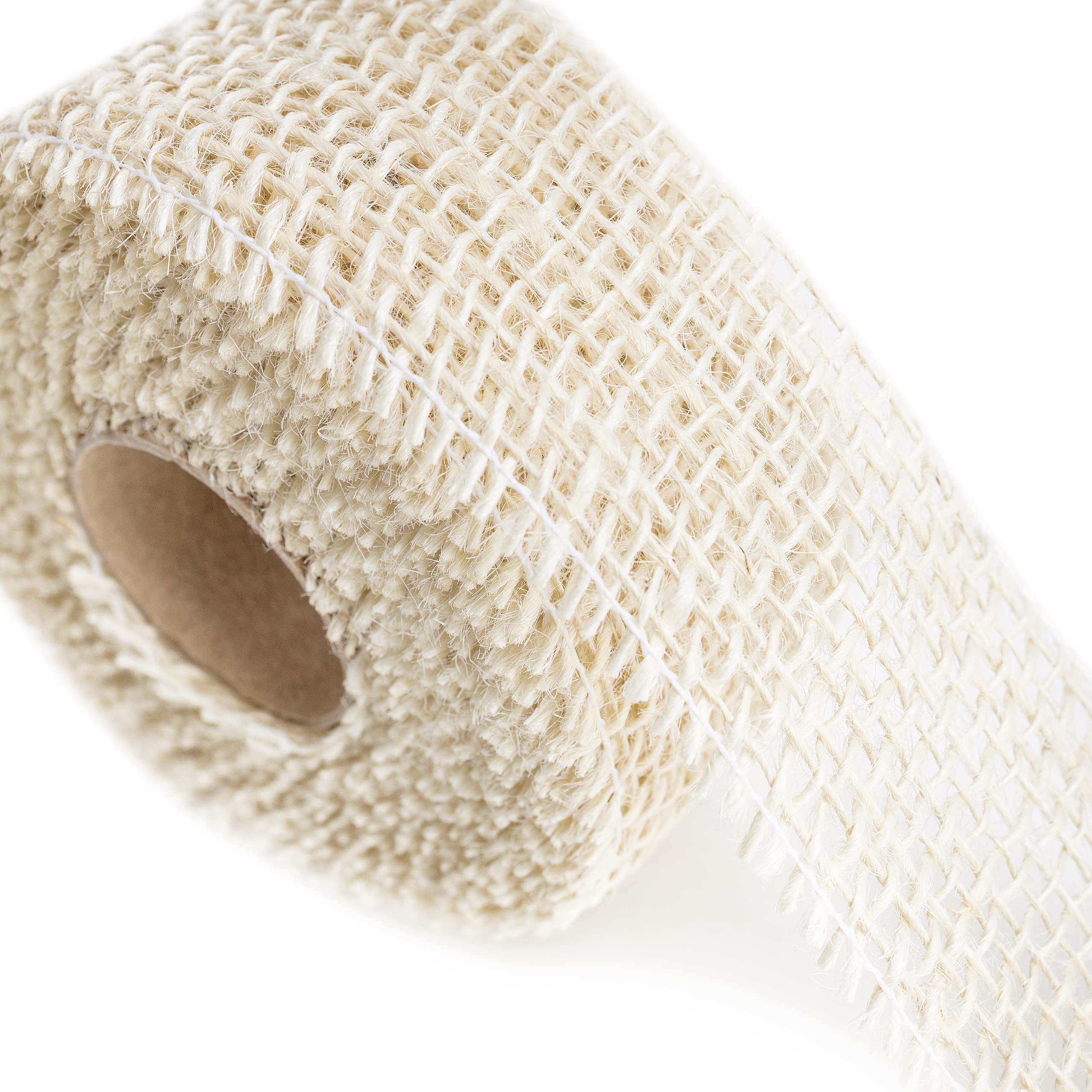 Creative Deco Strings ruban jute 5cm x 5m lot de 2