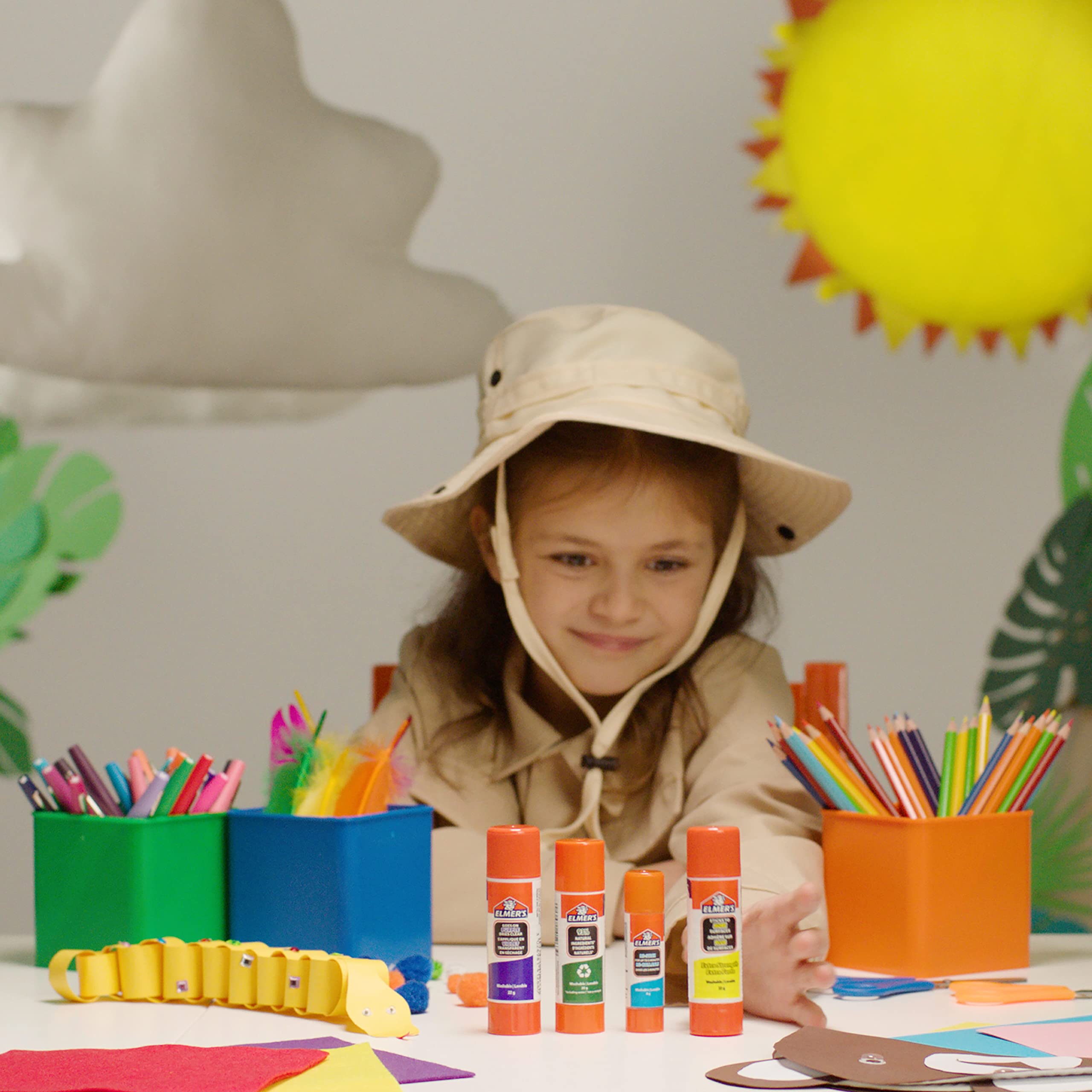 Elmer's Glue Sticks bâton colle 8 g x10 repositionnable