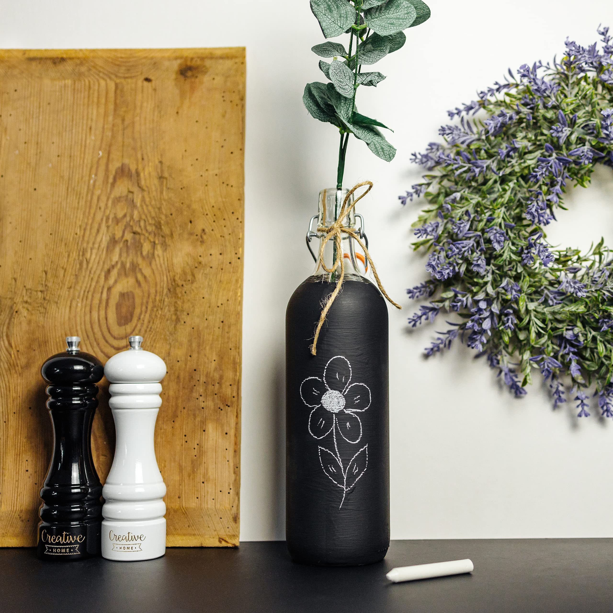 Creative Deco Peinture Ardoise Tableau Noir 1 L mat